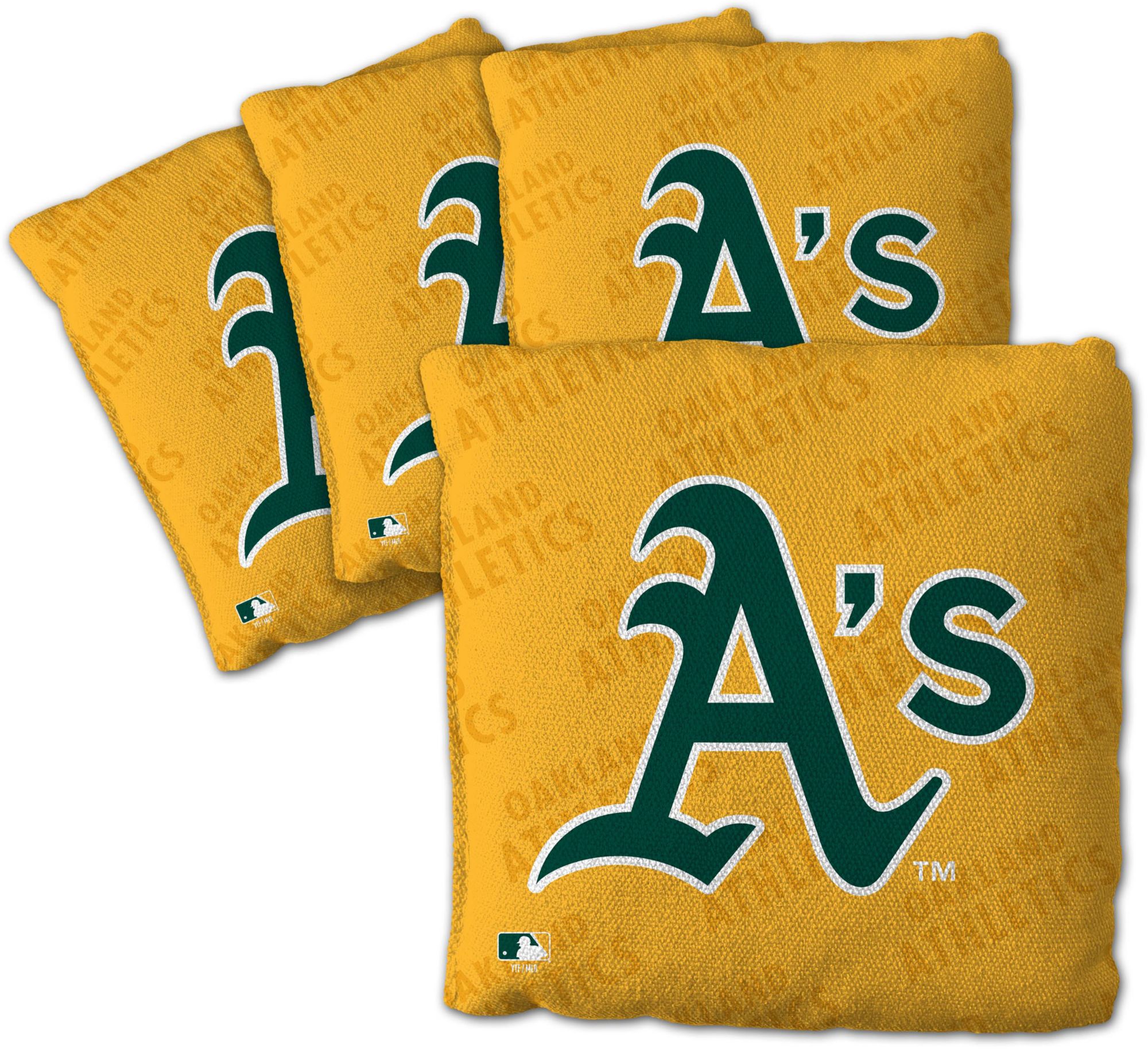 YouTheFan Athletics Yellow 4-Pack Cornhole Bean Bag Set
