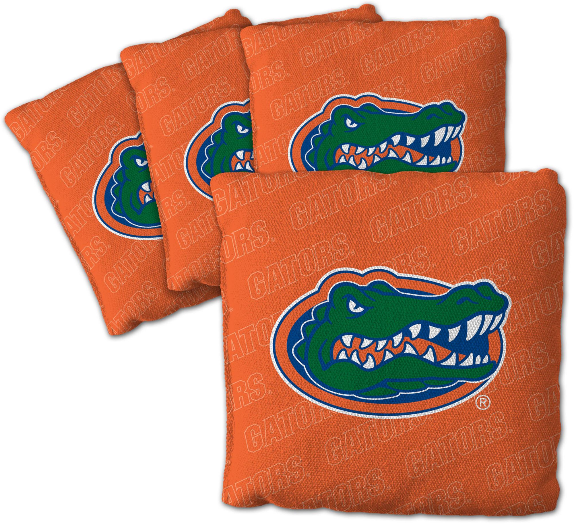 YouTheFan Florida Gators Orange 4-Pack Cornhole Bean Bag Set