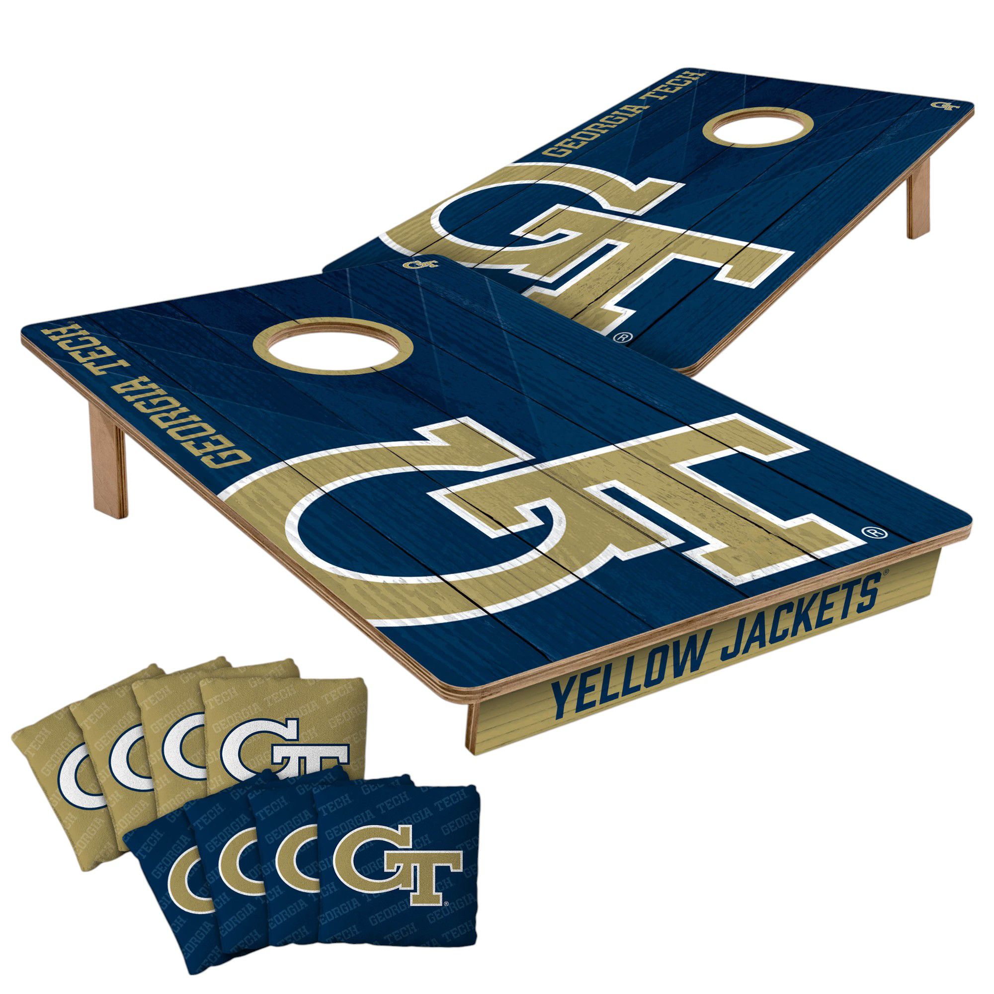 YouTheFan Georgia Tech Yellow Jackets 2' x 3' Cornhole Boards