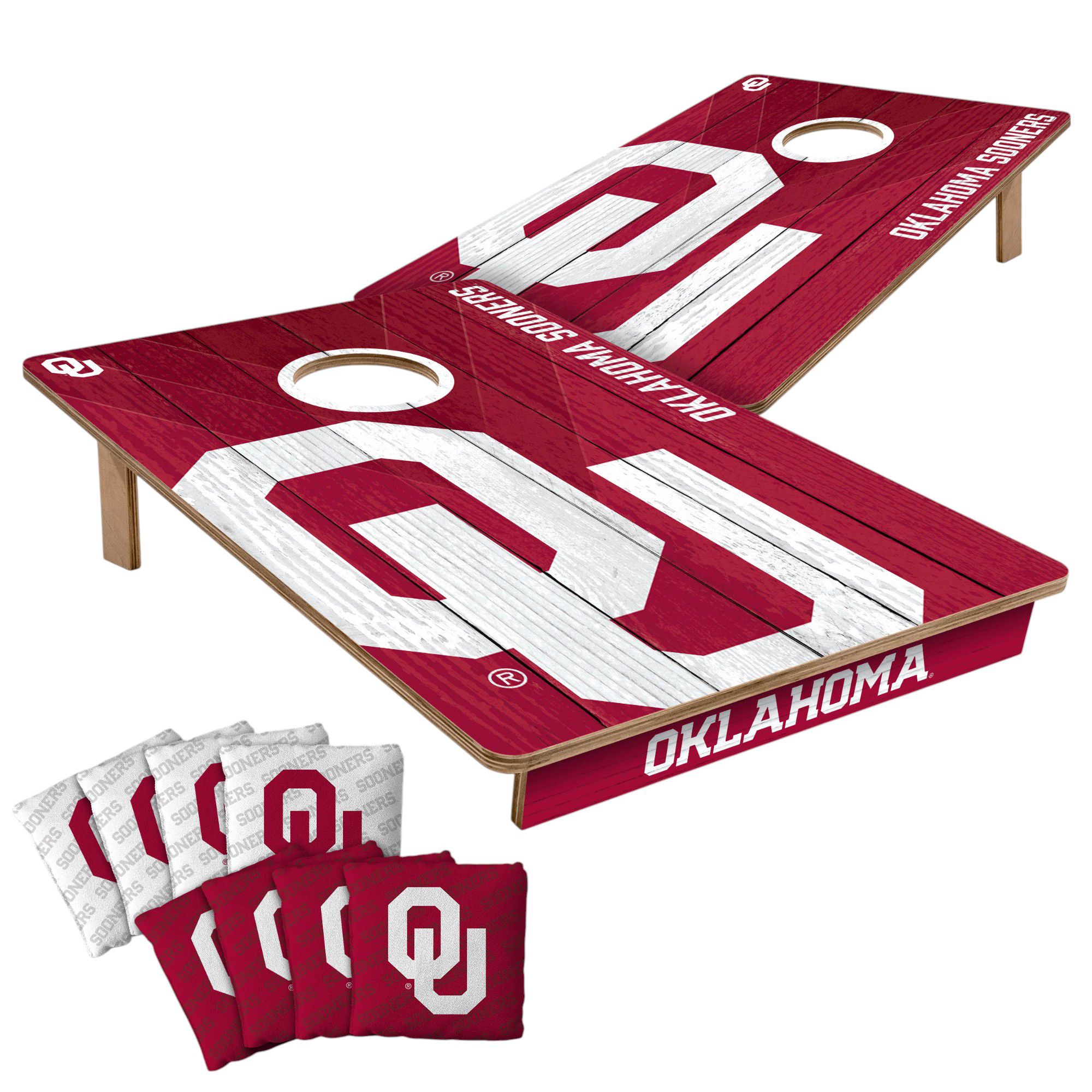 YouTheFan Oklahoma Sooners 2' x 3' Cornhole Boards