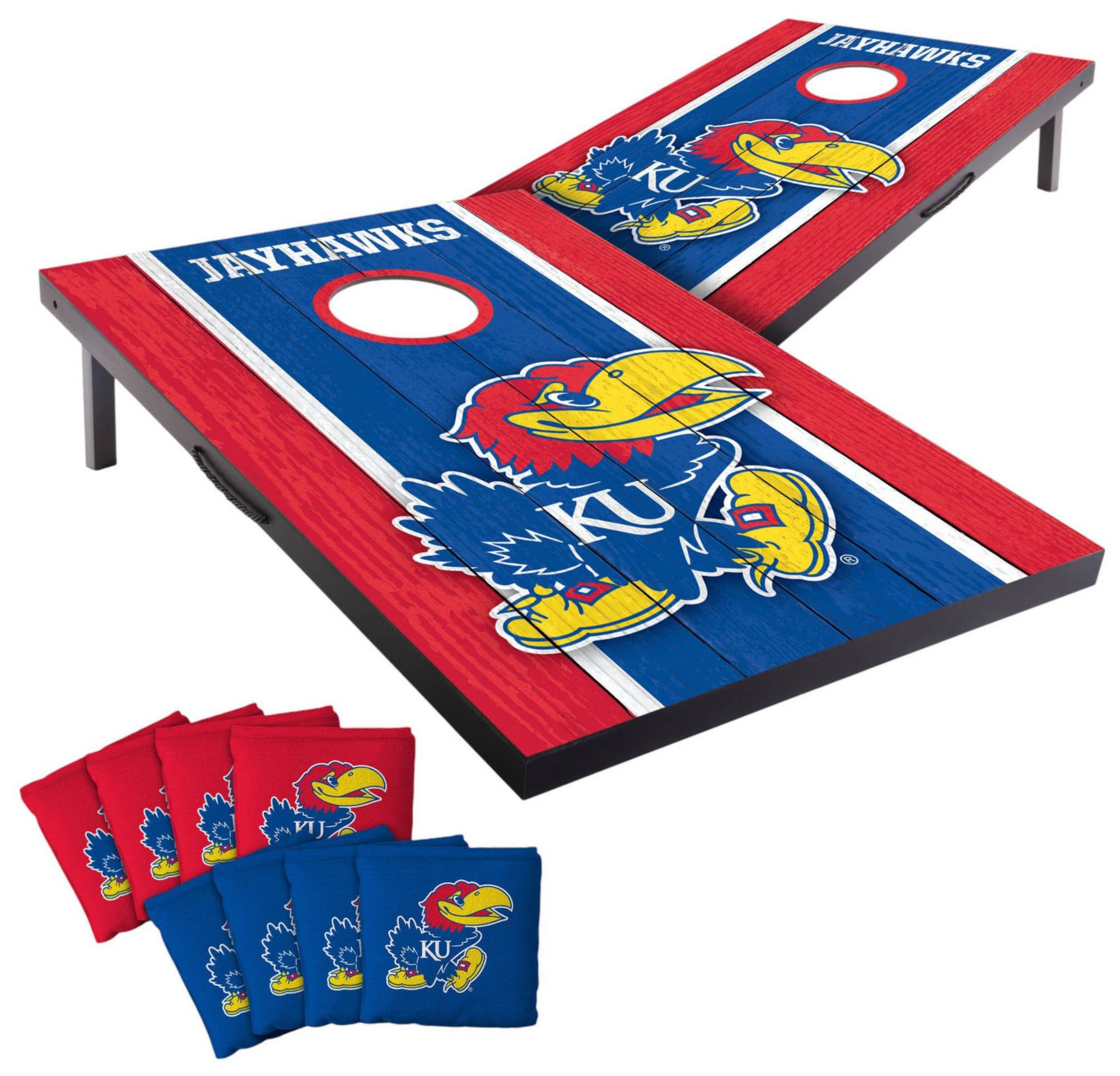 YouTheFan Kansas Jayhawks 2' x 3' MDF Cornhole Boards