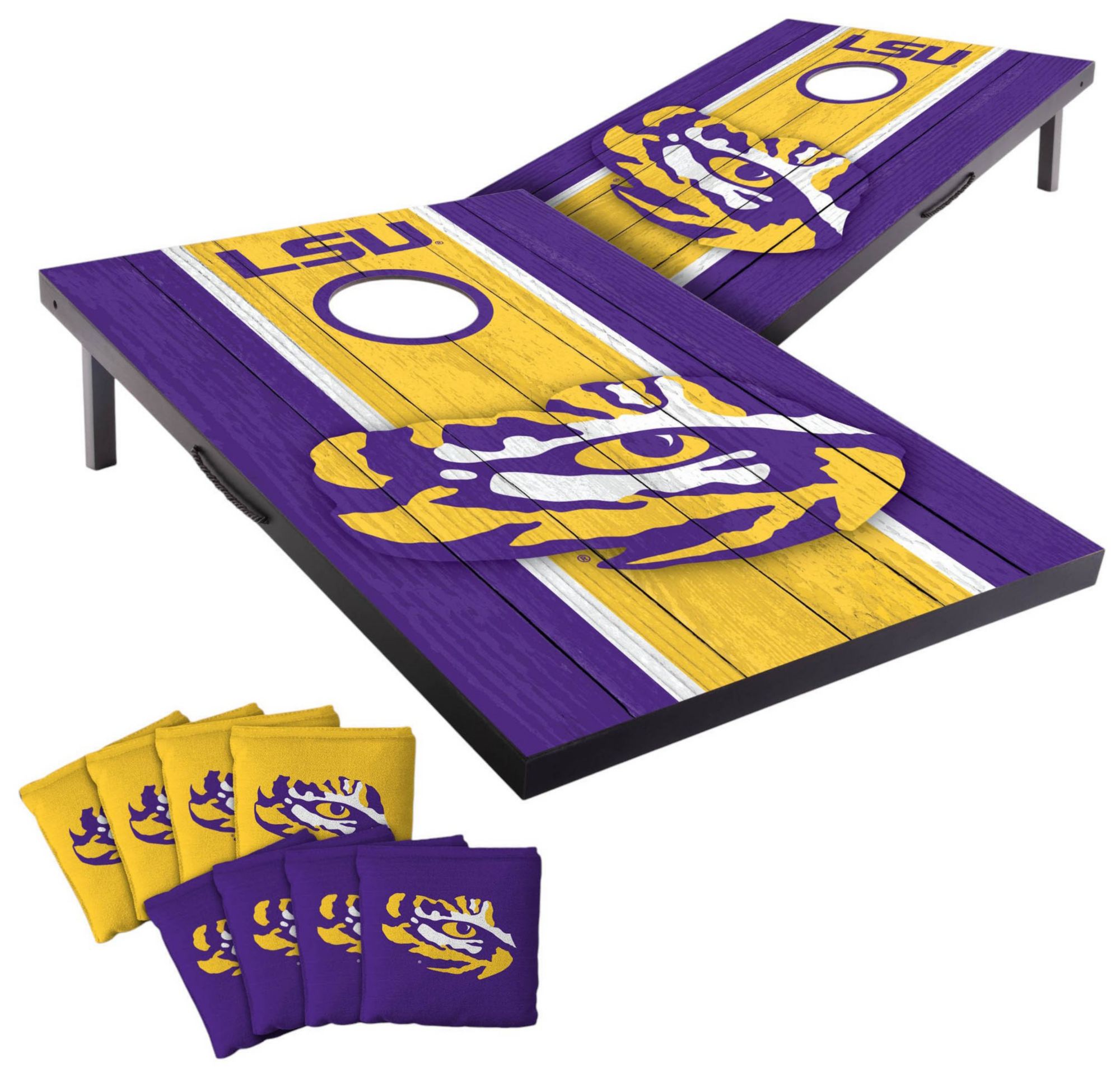 YouTheFan LSU Tigers 2' x 3' MDF Cornhole Boards