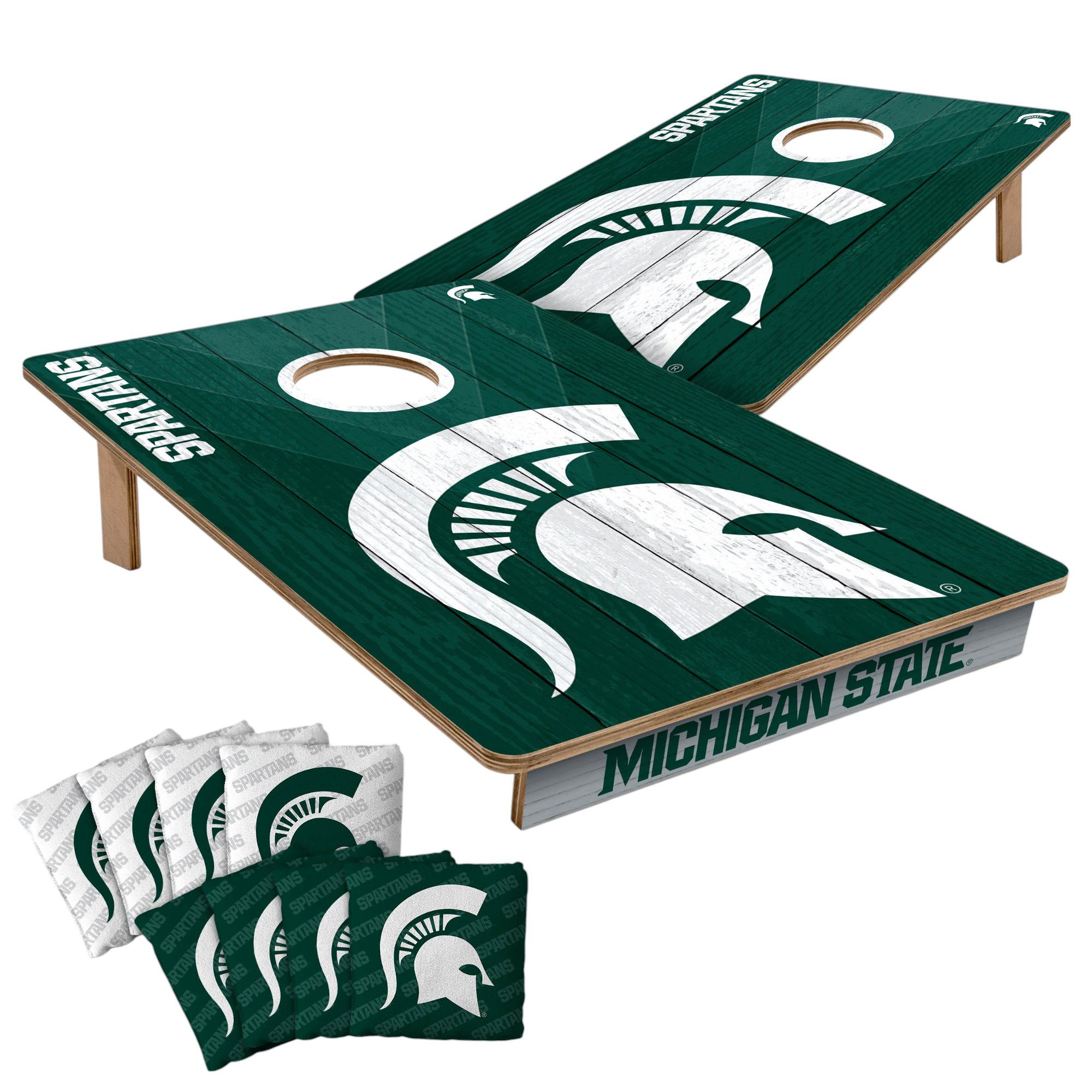 YouTheFan Michigan State Spartans 2' x 3' Cornhole Boards
