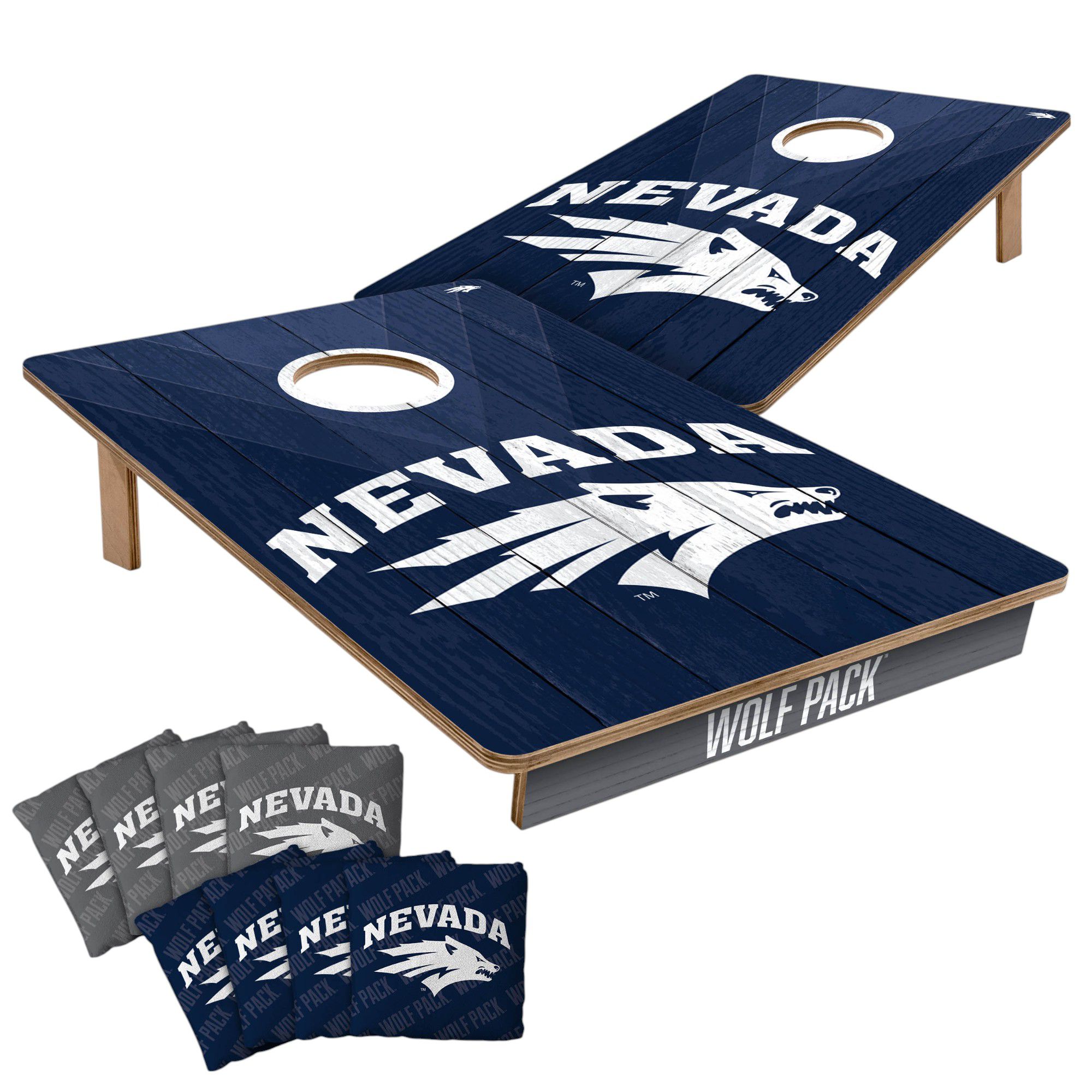 YouTheFan Nevada Wolf Pack 2' x 3' Cornhole Boards