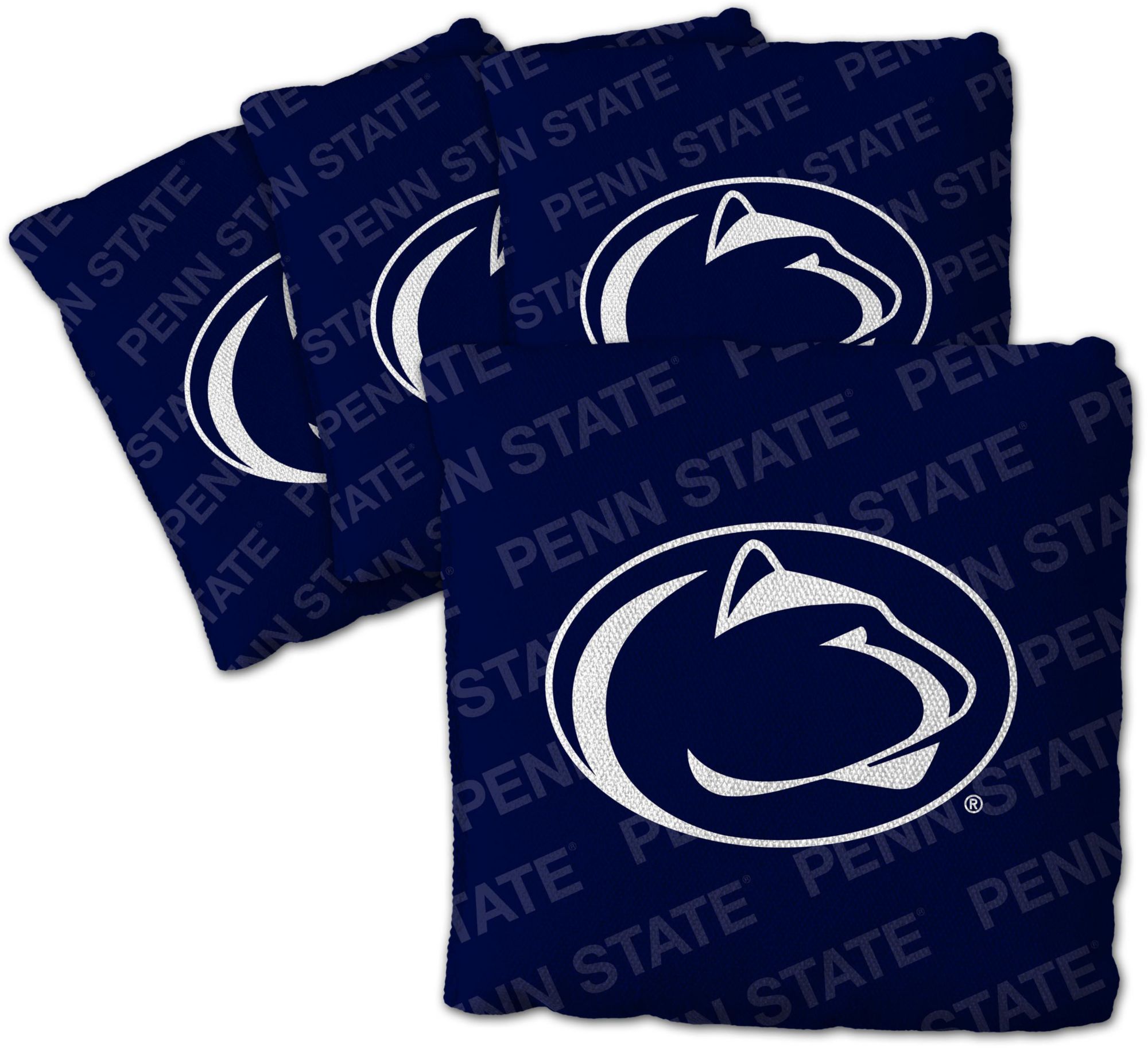 YouTheFan Penn State Nittany Lions Blue 4-Pack Cornhole Bean Bag Set