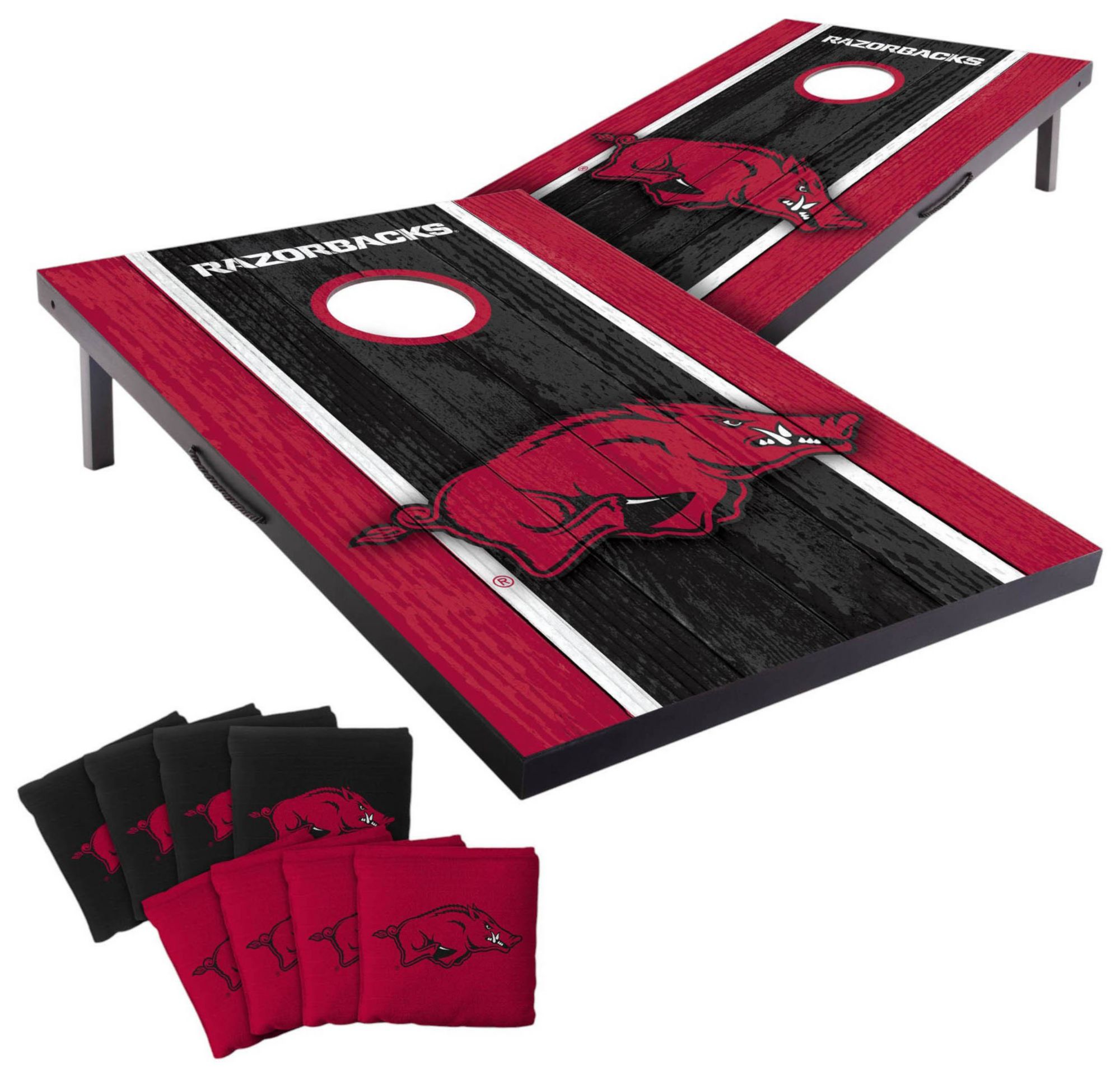 YouTheFan Arkansas Razorbacks 2' x 3' MDF Cornhole Boards