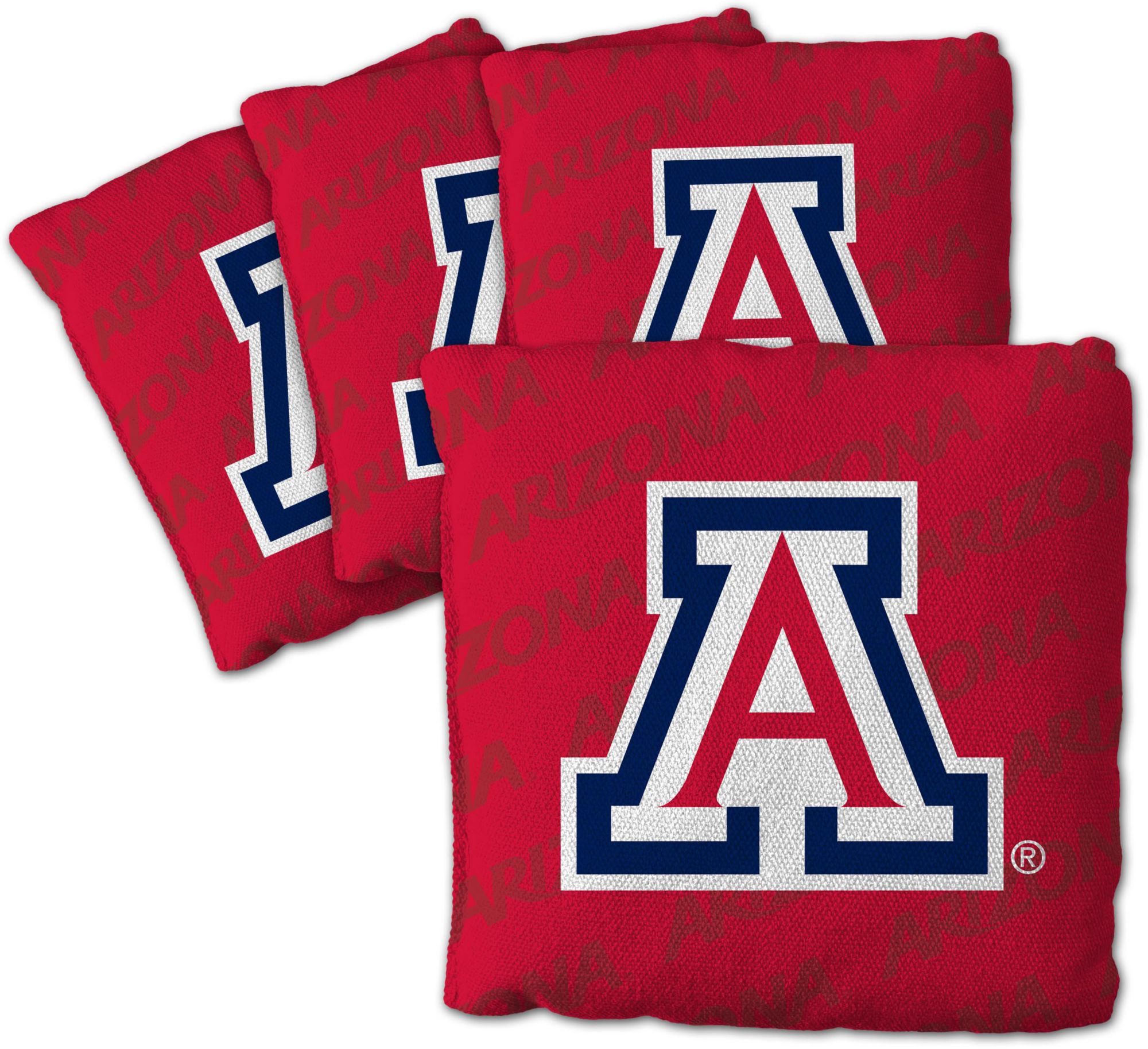 YouTheFan Arizona Wildcats Red 4-Pack Cornhole Bean Bag Set