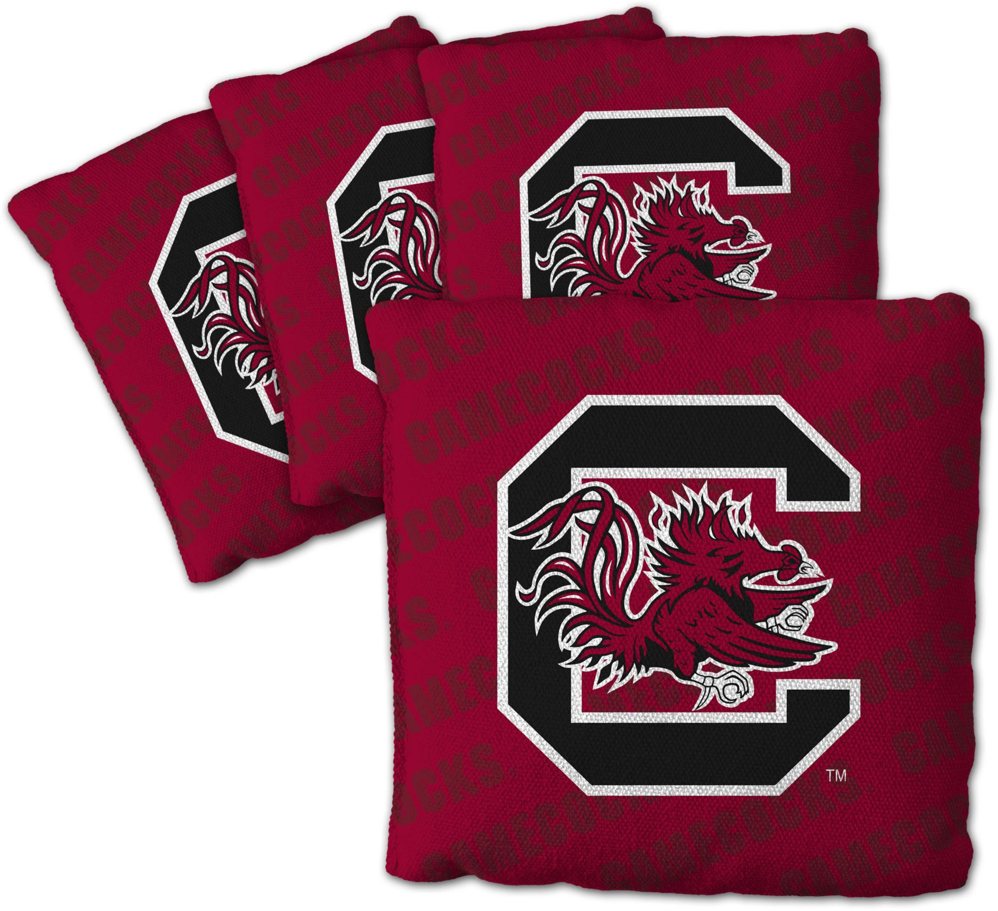 YouTheFan South Carolina Gamecocks Maroon 4-Pack Cornhole Bean Bag Set