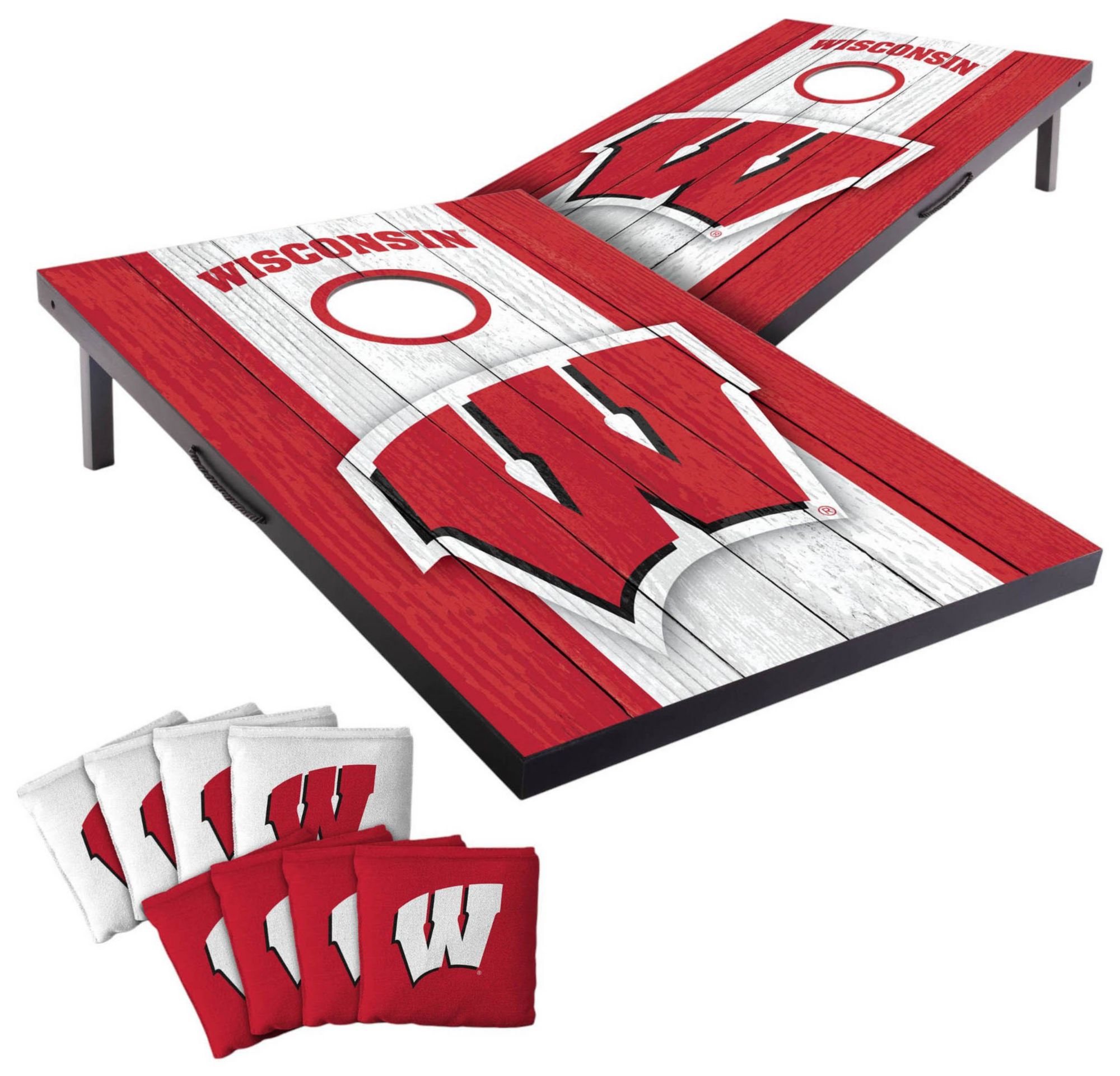 YouTheFan Wisconsin Badgers 2' x 3' MDF Cornhole Boards
