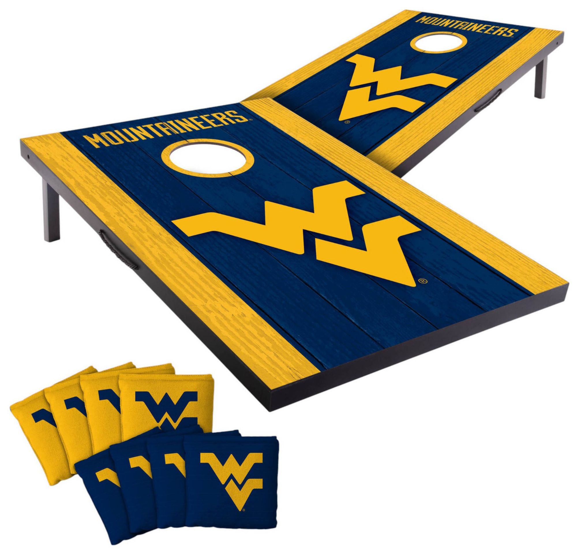 YouTheFan West Virginia Mountaineers 2' x 3' MDF Cornhole Boards