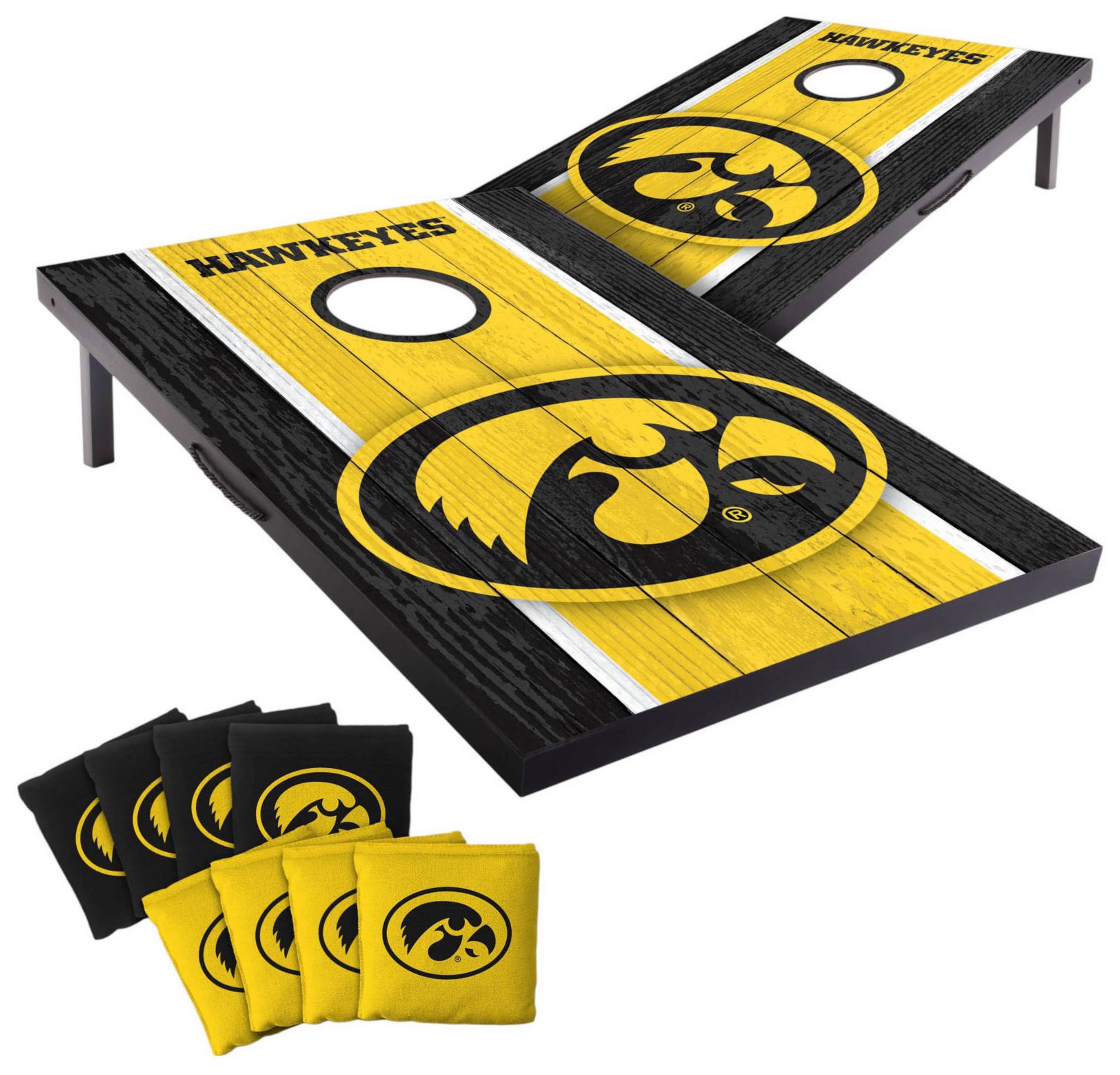 YouTheFan Iowa Hawkeyes 2' x 3' MDF Cornhole Boards
