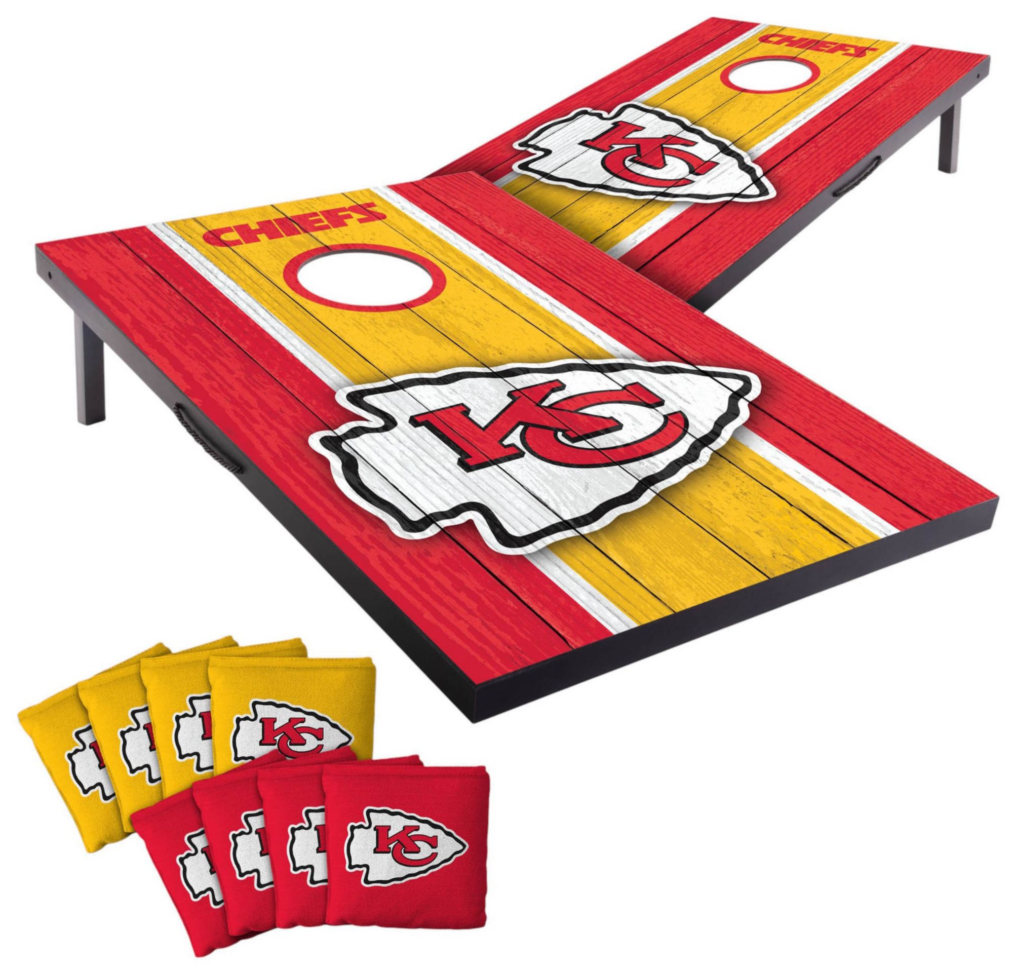 YouTheFan Kansas City Chiefs 2' x 3' MDF Cornhole Boards