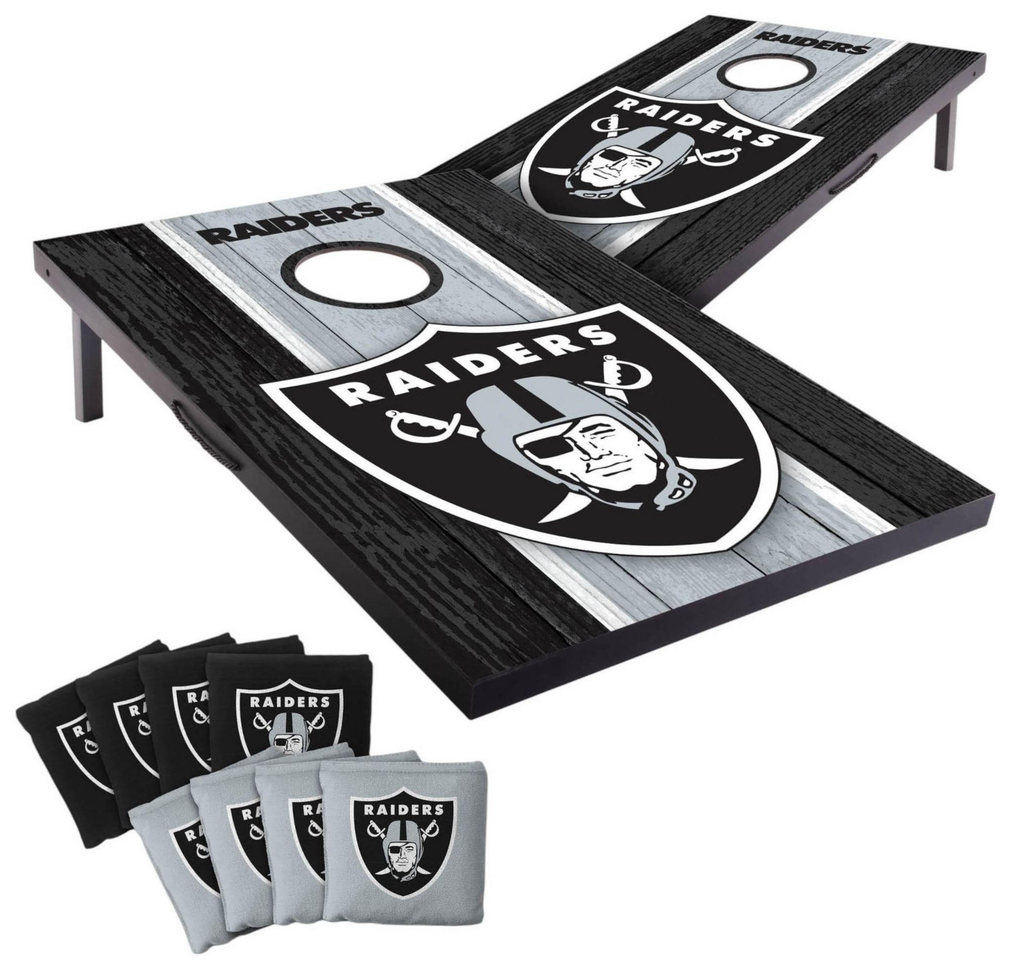 YouTheFan Las Vegas Raiders 2' x 3' MDF Cornhole Boards