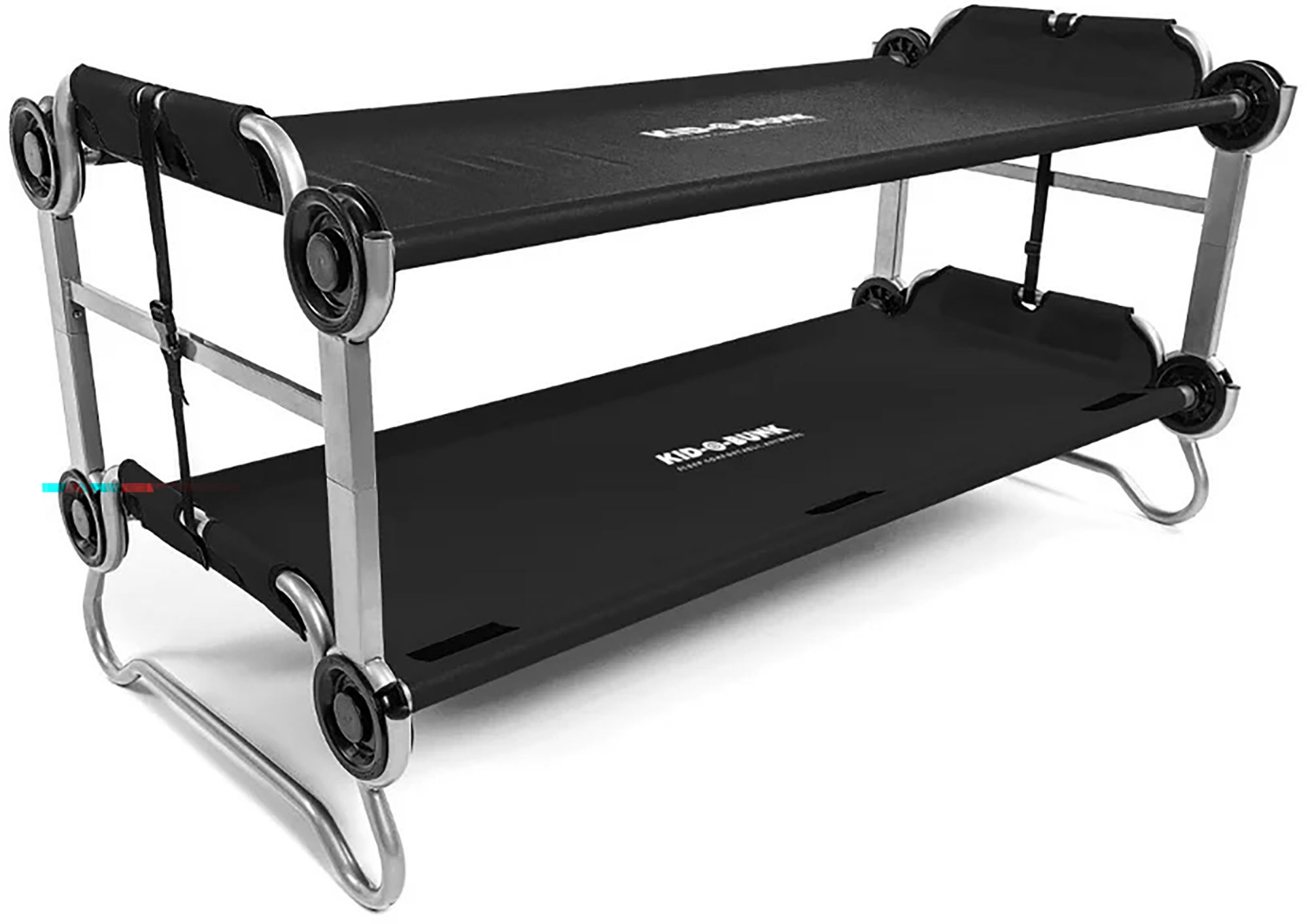 Disc-O-Bed Kid-O-Bunk Portable Cot System - Black