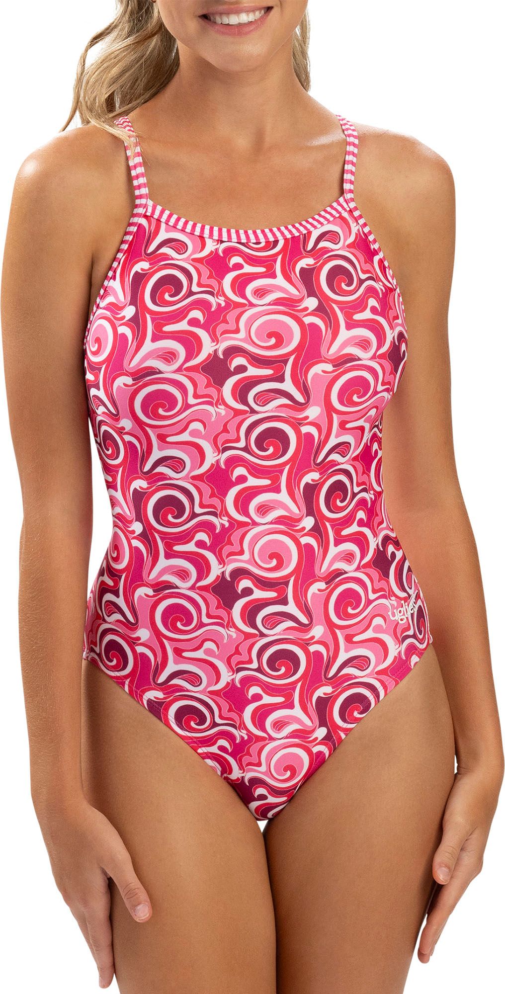 Dolfin Women's Uglies Cascade V-Back One Piece Swimsuit