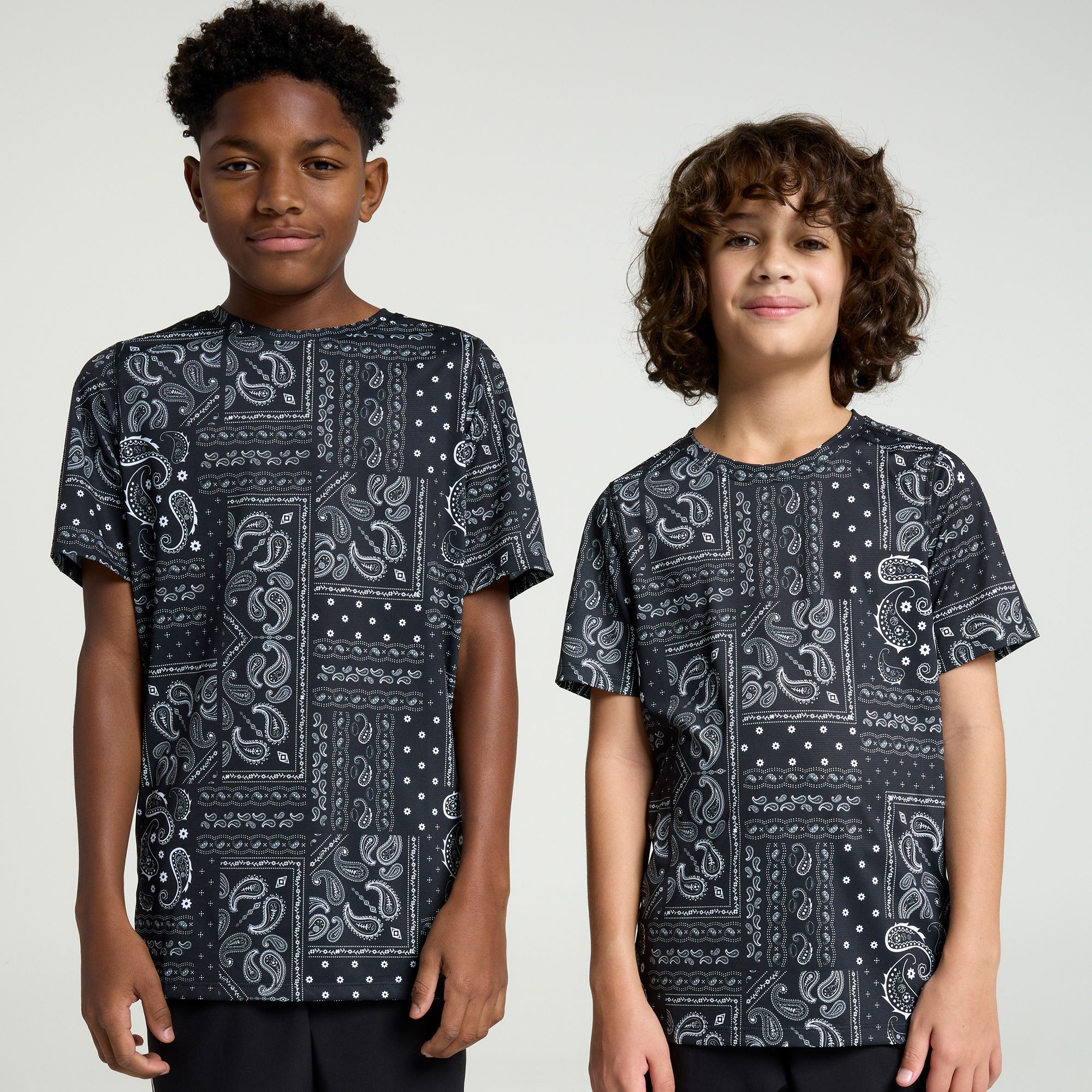 Pure Black Sport Paisley