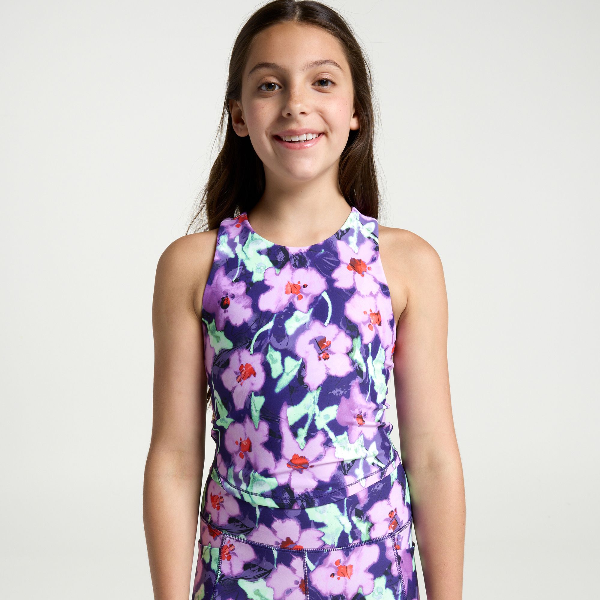 DSG Girls' Momentum Shelf Tank Top