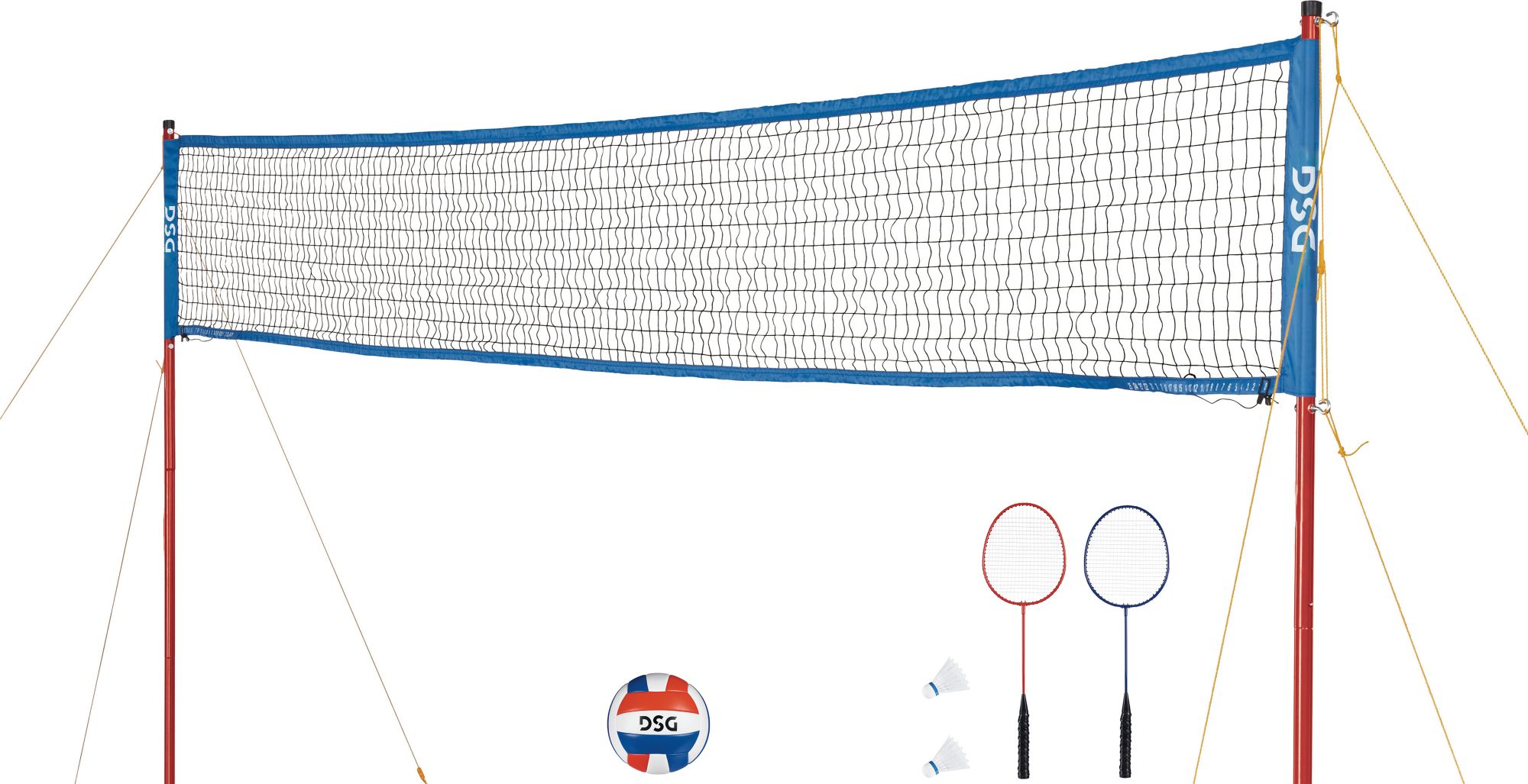 DSG Combo Badminton and Volleyball Set