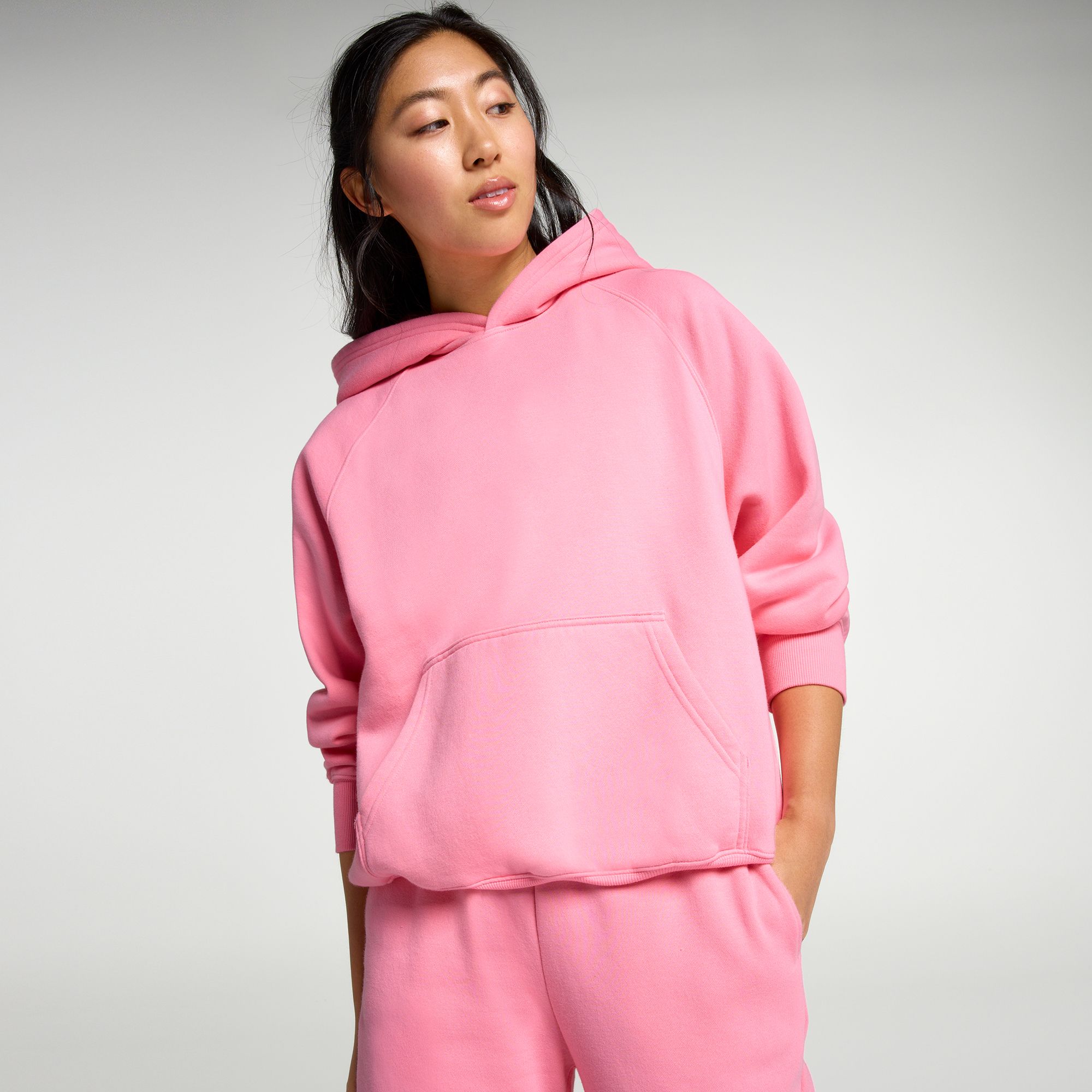 DSG Women's Classic Fleece Hoodie Blushing Bright thumbnail