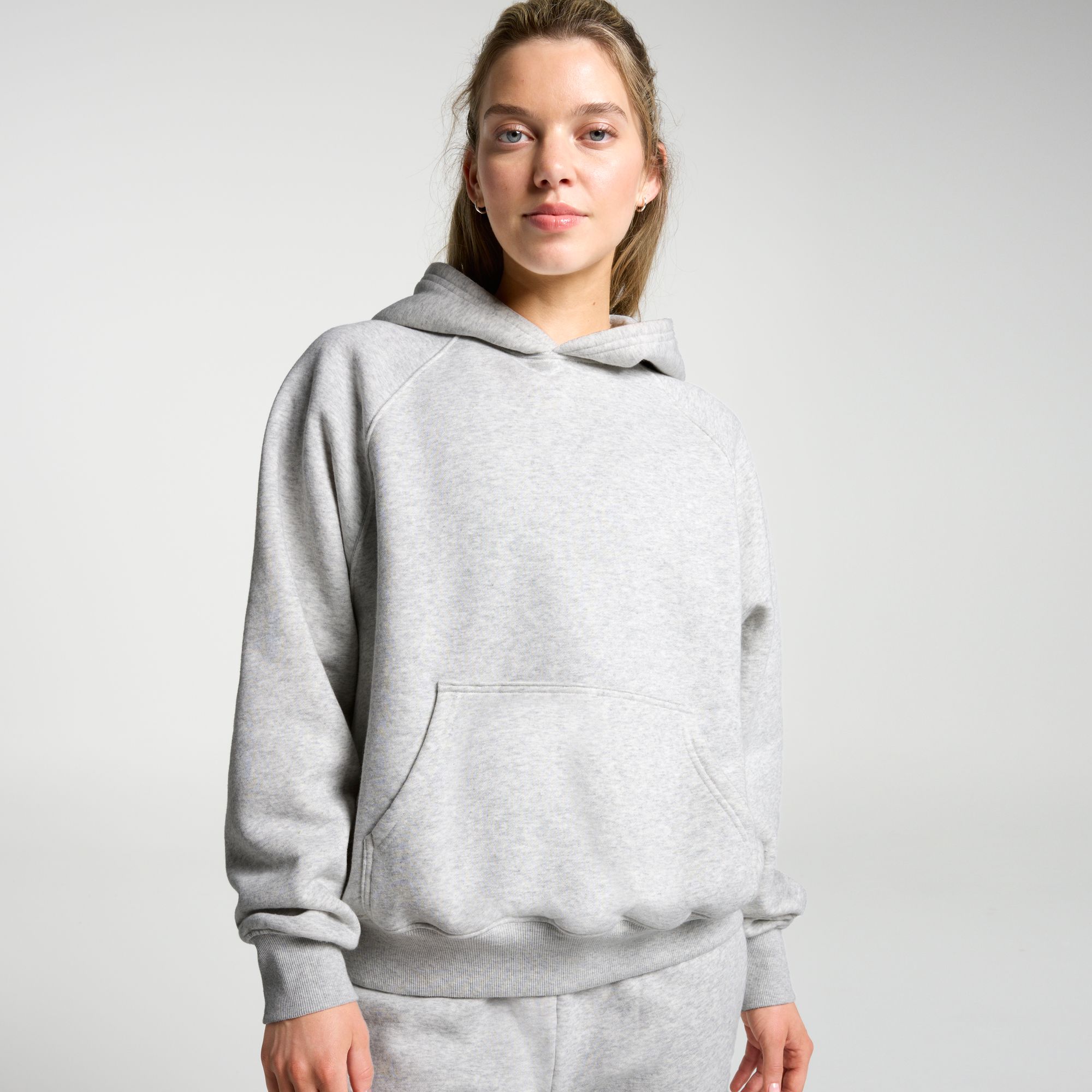 DSG Women's Classic Fleece Hoodie Light Heather Grey thumbnail