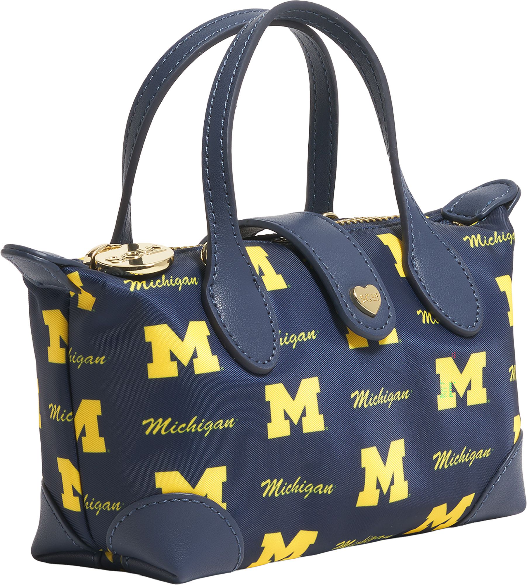 Stoney Clover Lane Michigan Wolverines Pouchette Crossbody Bag