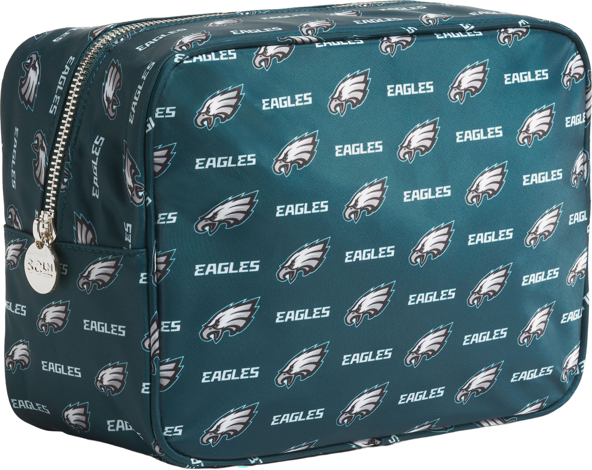 Stoney Clover Lane Philadelphia Eagles Large Pouch Bag
