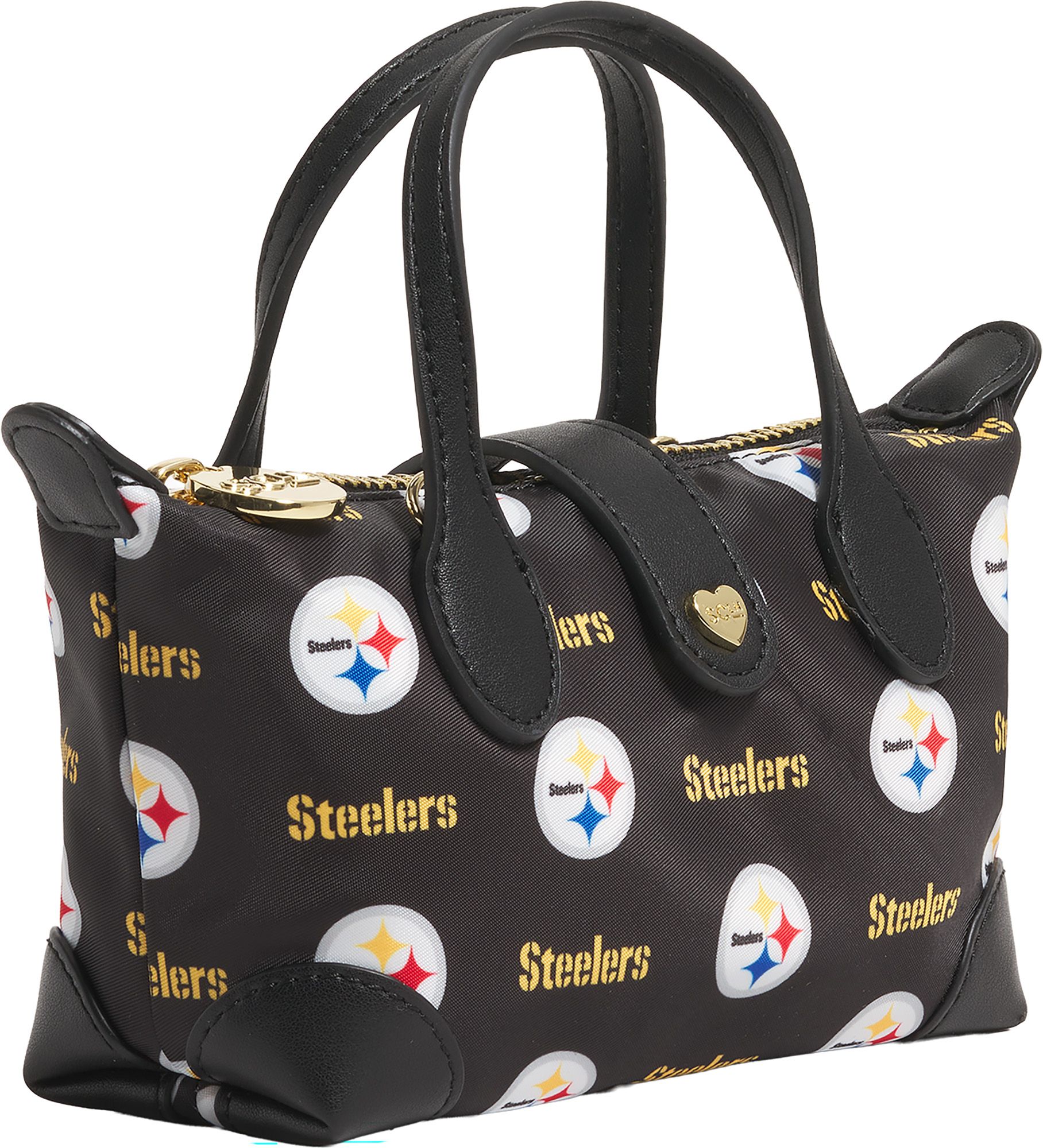 Stoney Clover Lane Pittsburgh Steelers Pouchette Crossbody Bag