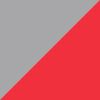 Silver/Charcoal/Red
