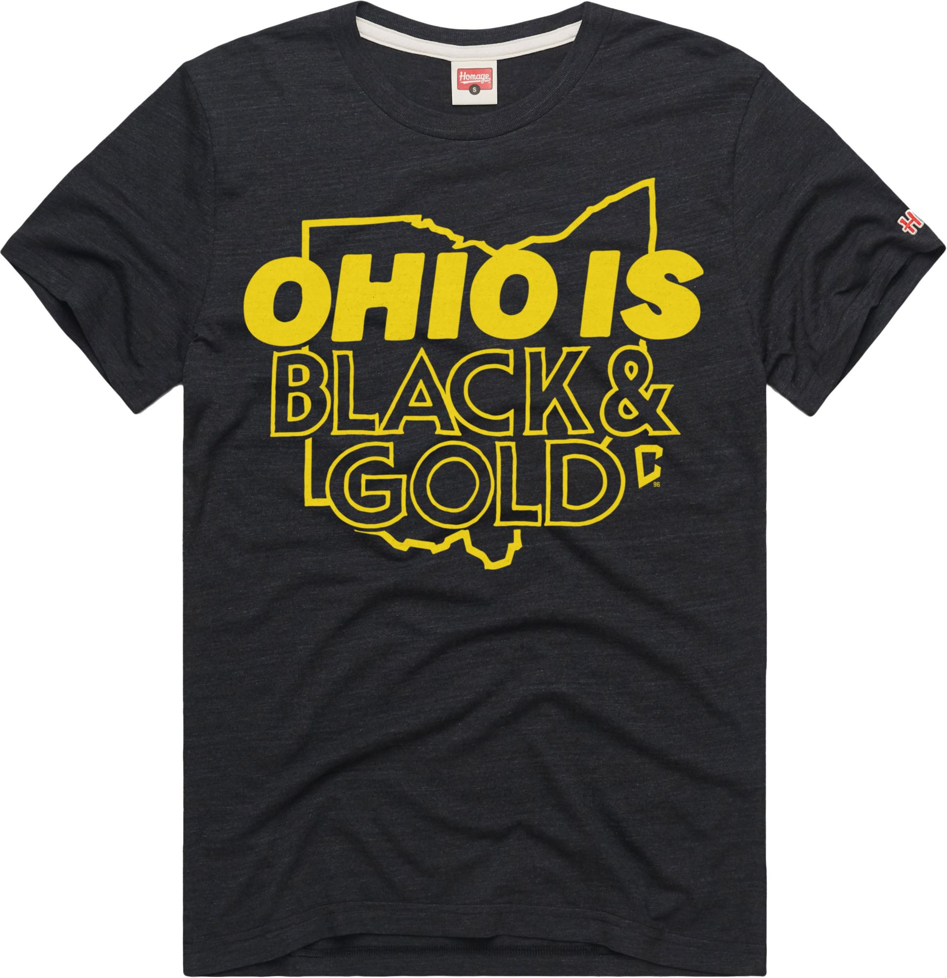 HOMAGE Adult Columbus Crew Charcoal Team Graphic T-Shirt