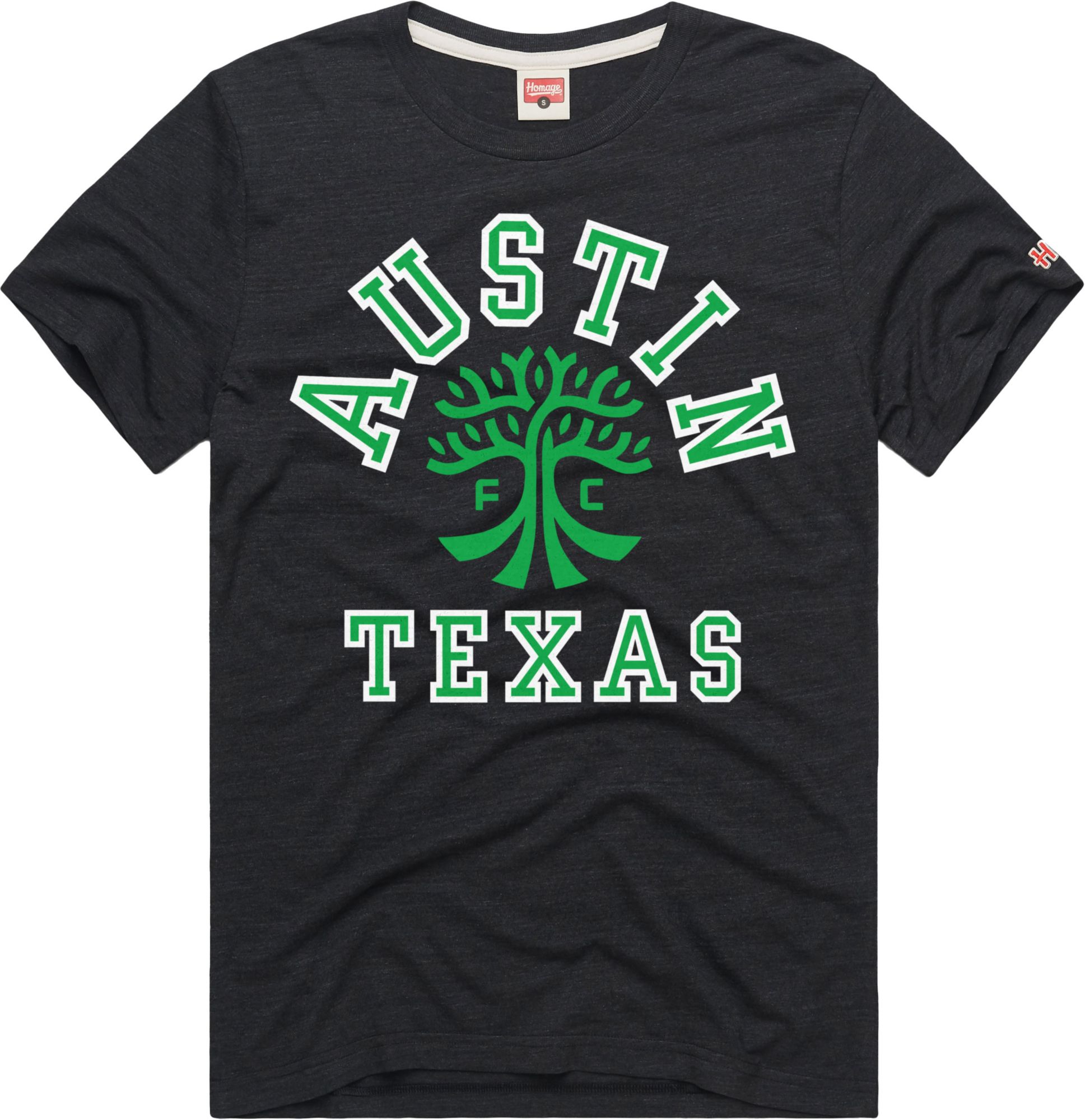 HOMAGE Adult Austin FC Charcoal Team Graphic T-Shirt