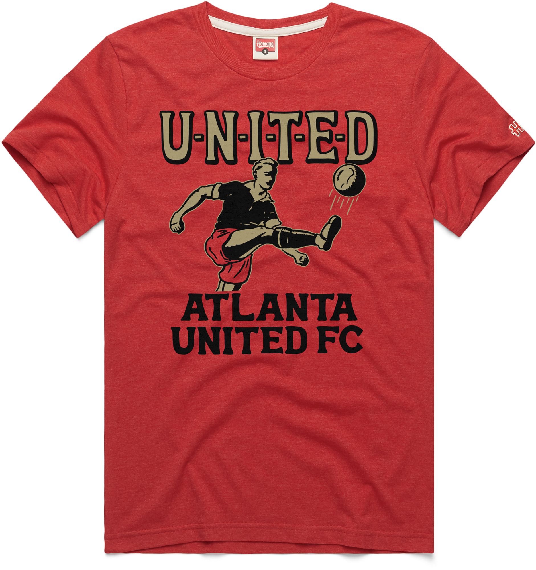 HOMAGE Adult Atlanta United Red Team Graphic T-Shirt