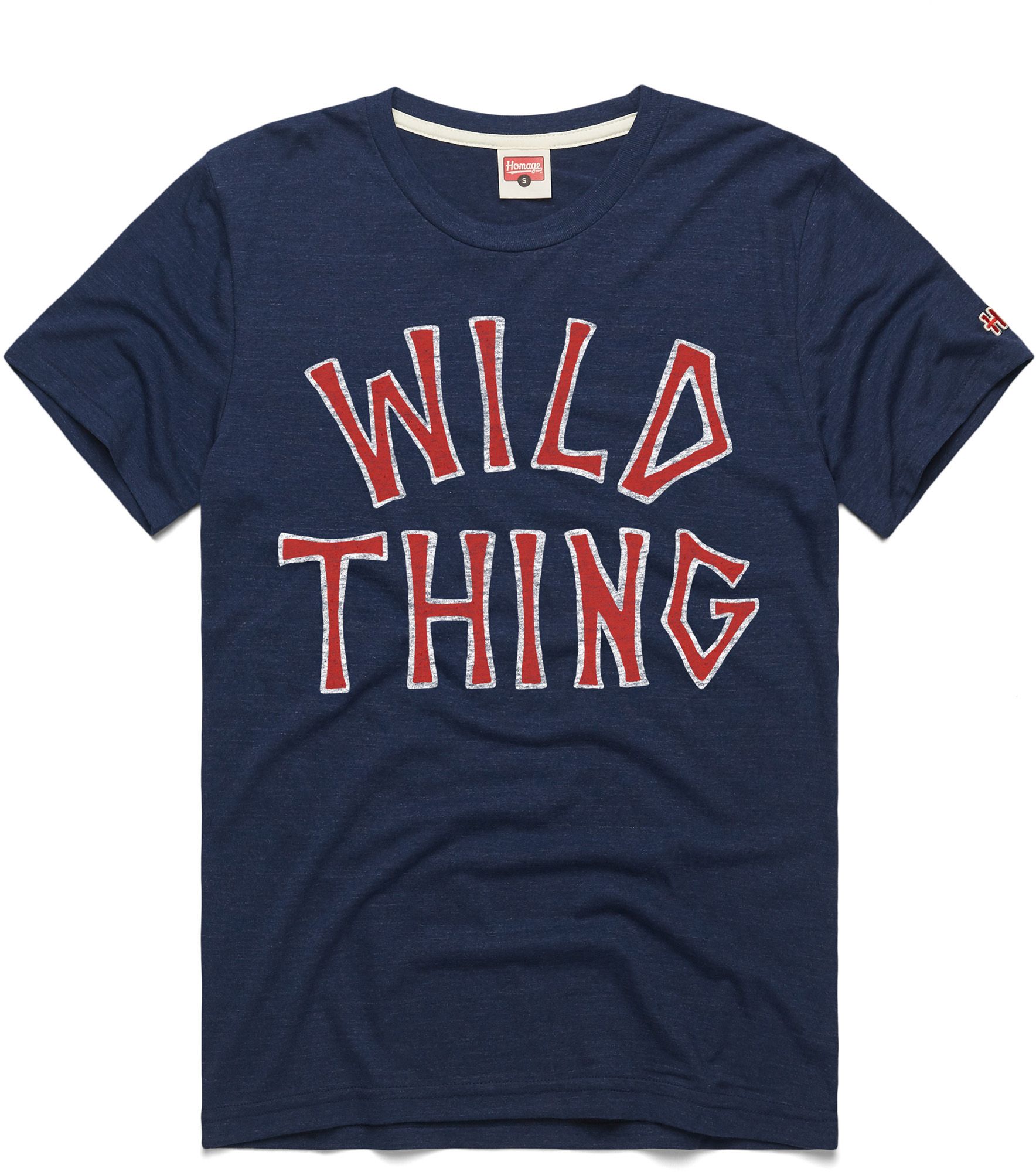 HOMAGE Men's Cleveland Navy Wild Thing T-Shirt