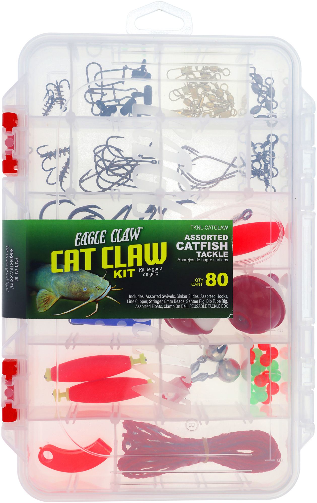 Eagle Claw Cat Claw Catfish Terminal Tackle Kit