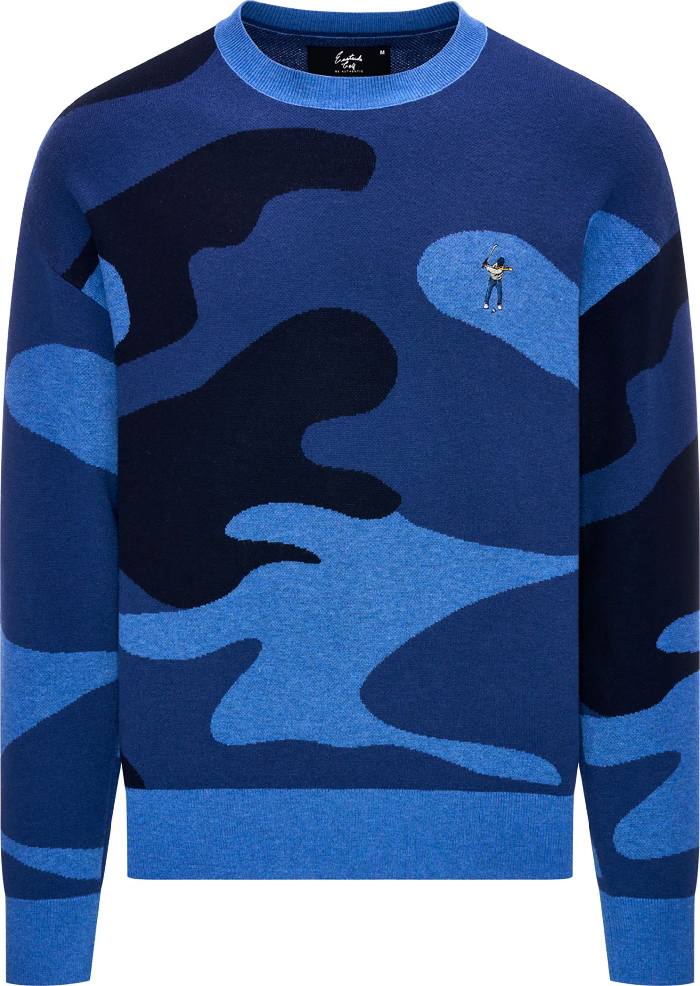 Eastside Golf Men's Camo Crew Golf Sweater