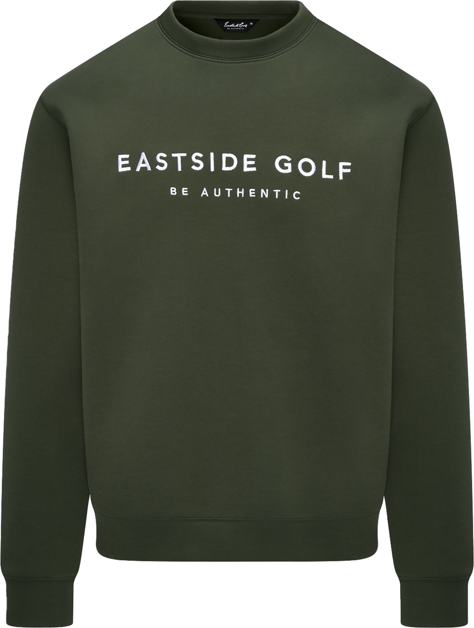 Eastside Golf Men's Long Sleeve Double Knit Golf Crewneck