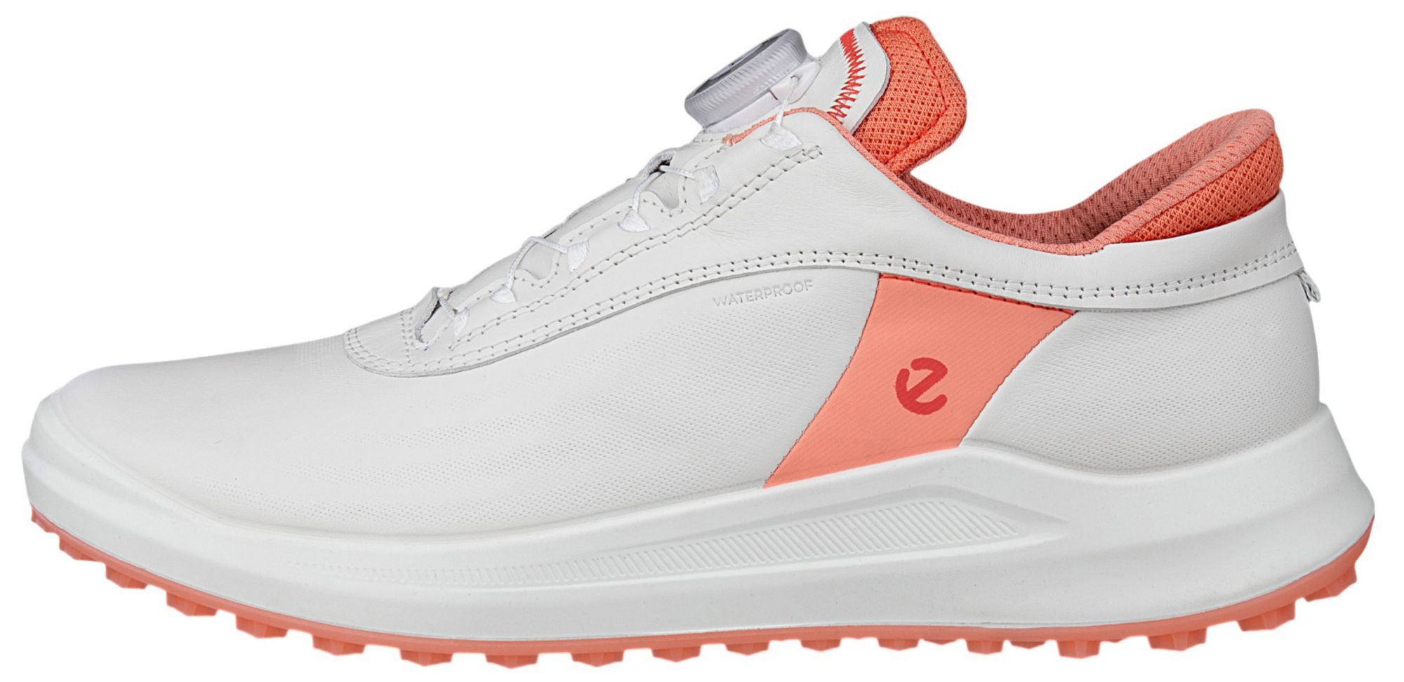 White/Burnt Coral