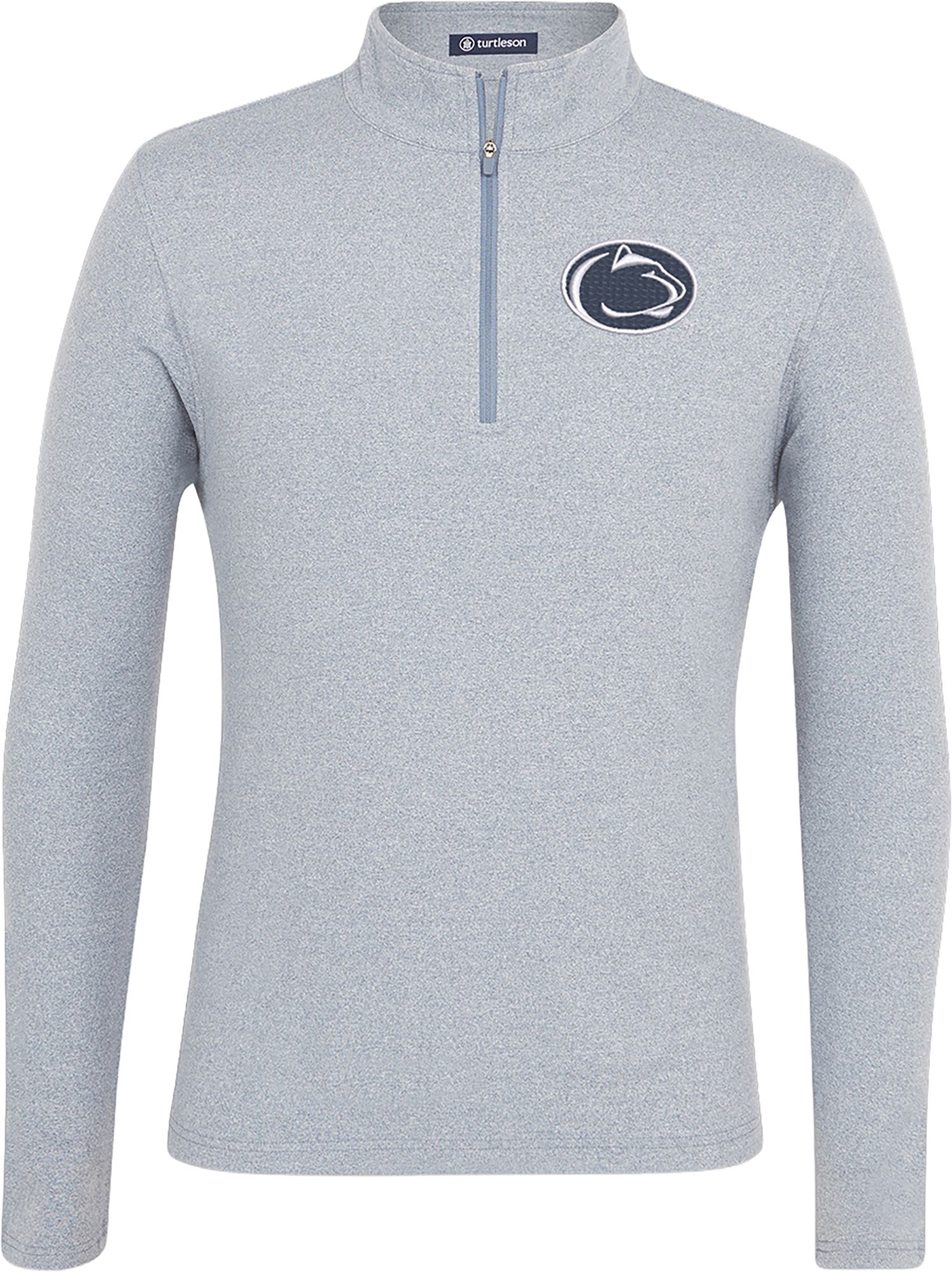 Turtleson Men's Penn State Nittany Lions Blue Circo Quarter-Zip Jacket