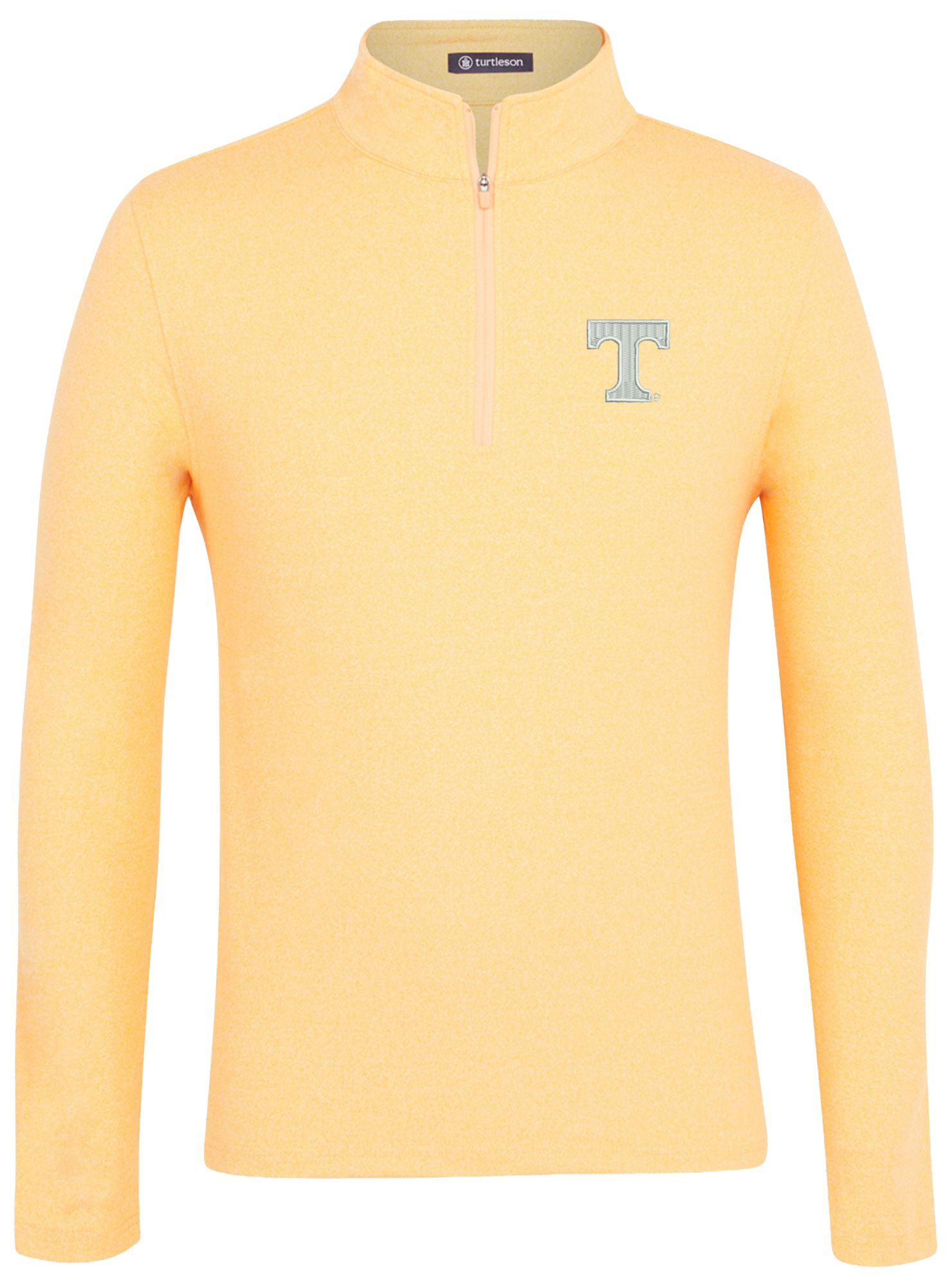 Turtleson Men's Tennessee Volunteers Orange Circo Quarter-Zip Jacket