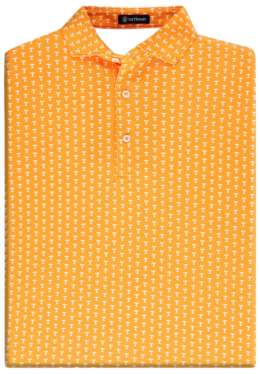 Turtleson Men's Tennessee Volunteers Orange Game Day Polo
