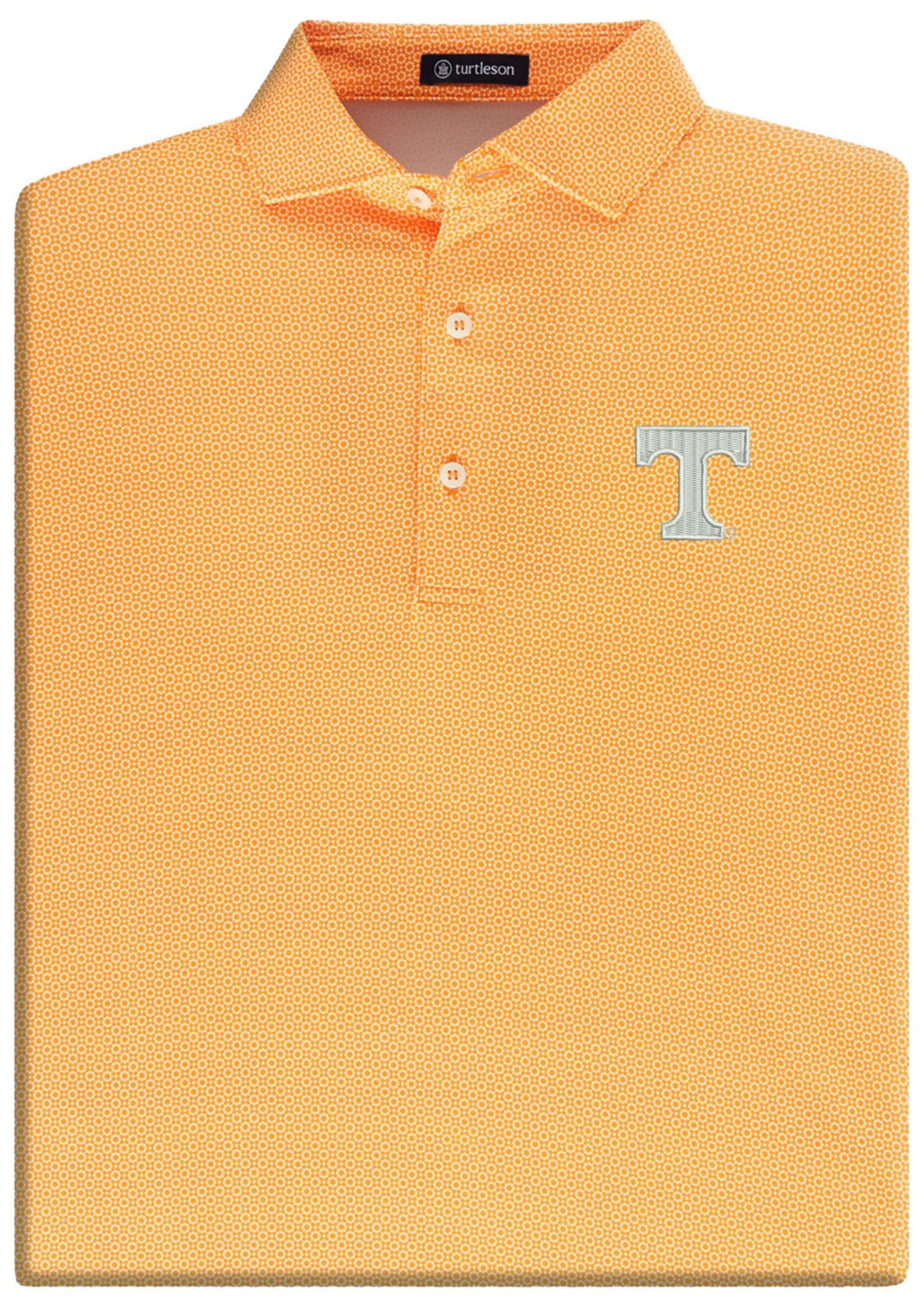 Turtleson Men's Tennessee Volunteers Orange Alex Polo