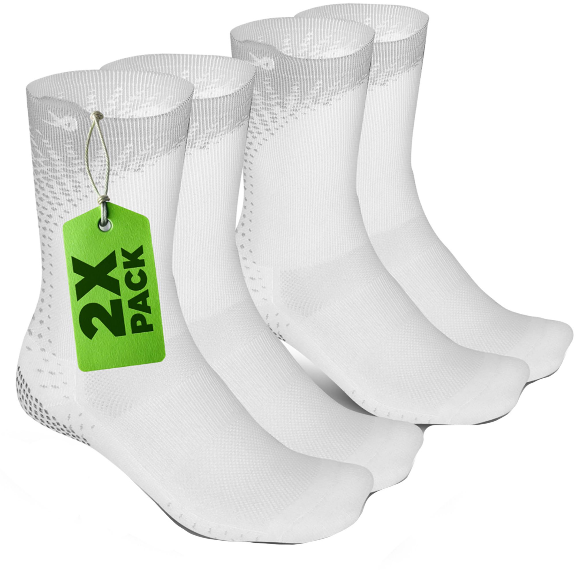 LUX Performance Grip Cleat Calf Socks - 2 Pack