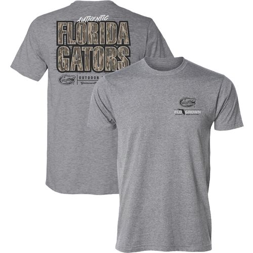 FloGrown Men's Florida Gators Heather Gray Game Day Tailgate Short