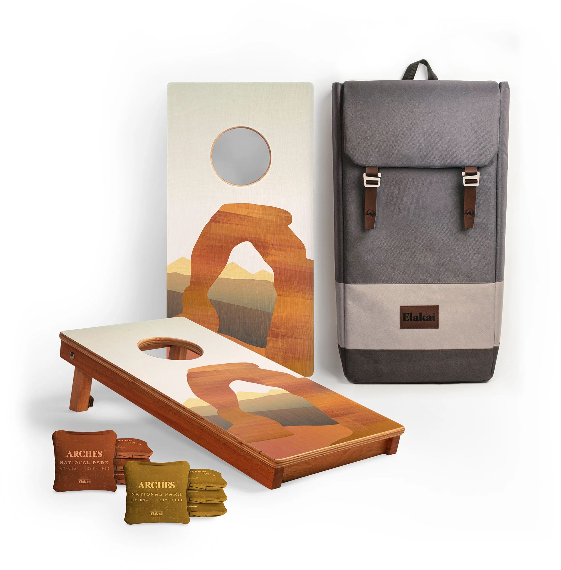 Elakai 1 x 2 Ft. Pathfinder Cornhole Board Set
