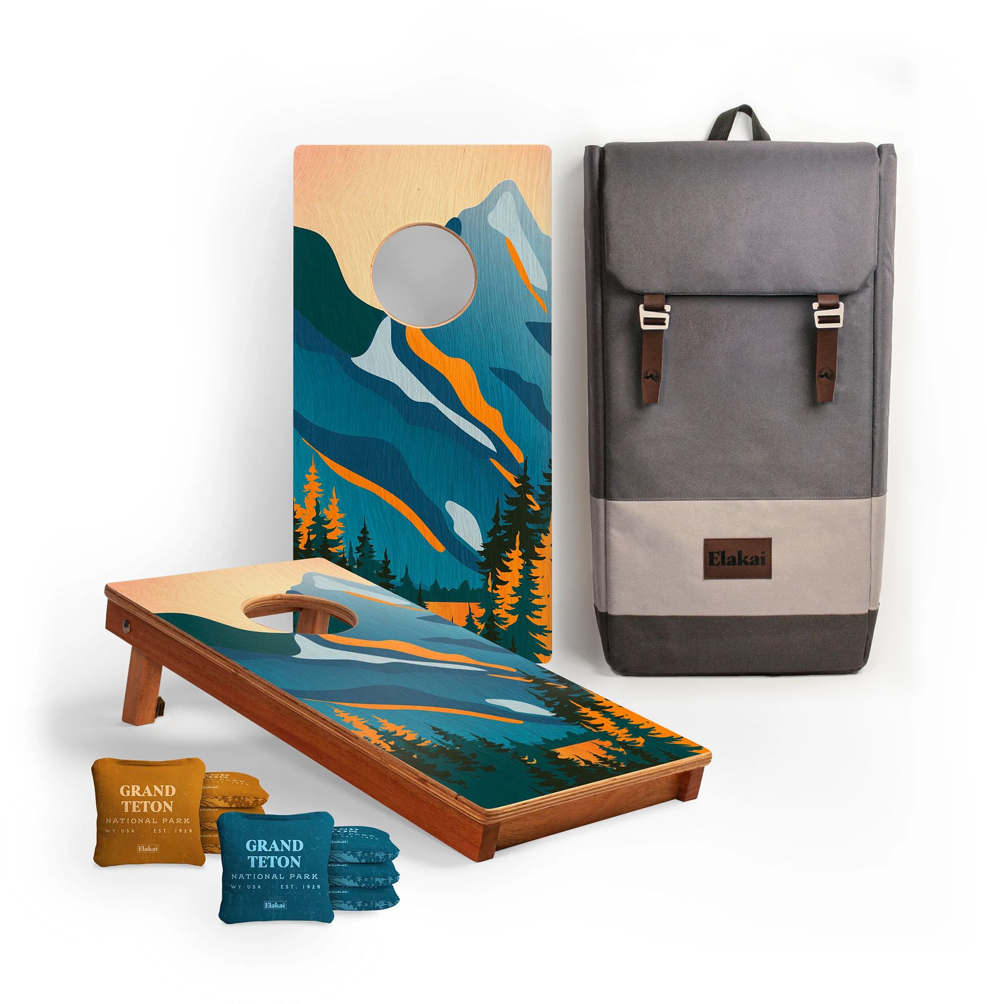 Elakai 1 x 2 Ft. Pathfinder Cornhole Board Set