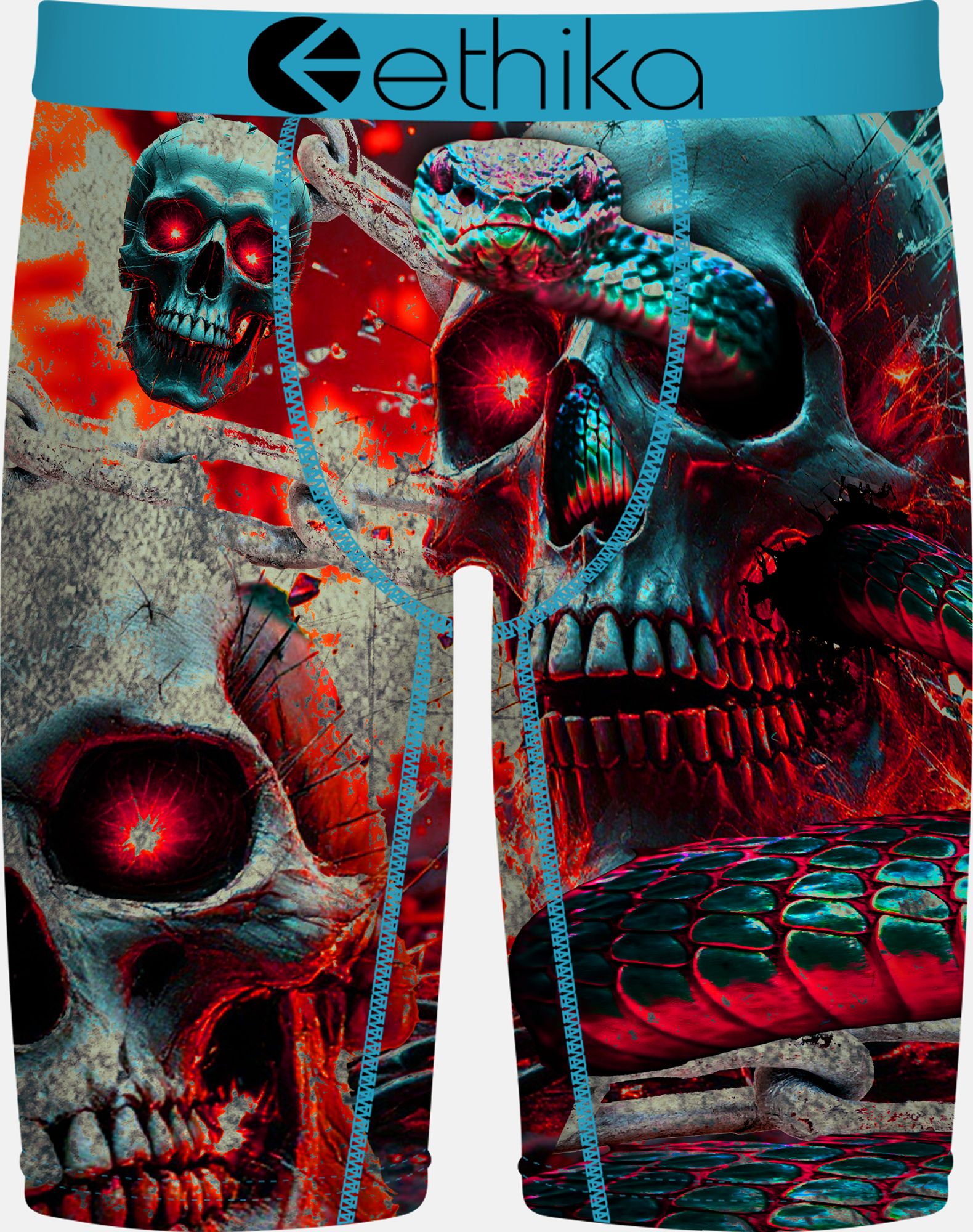 Ethika Men's Snake Out Boxer Briefs