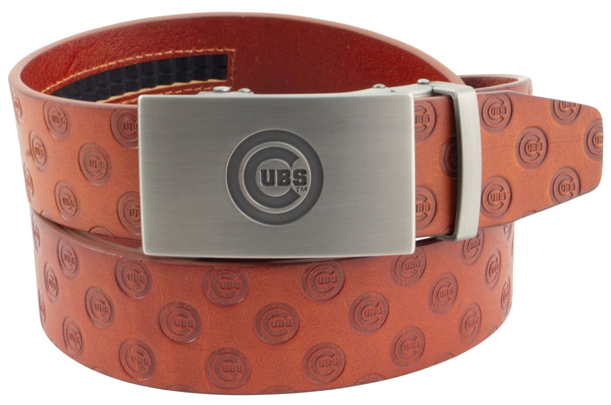 Eagles Wings Adult Chicago Cubs Brown Ratchet Belt