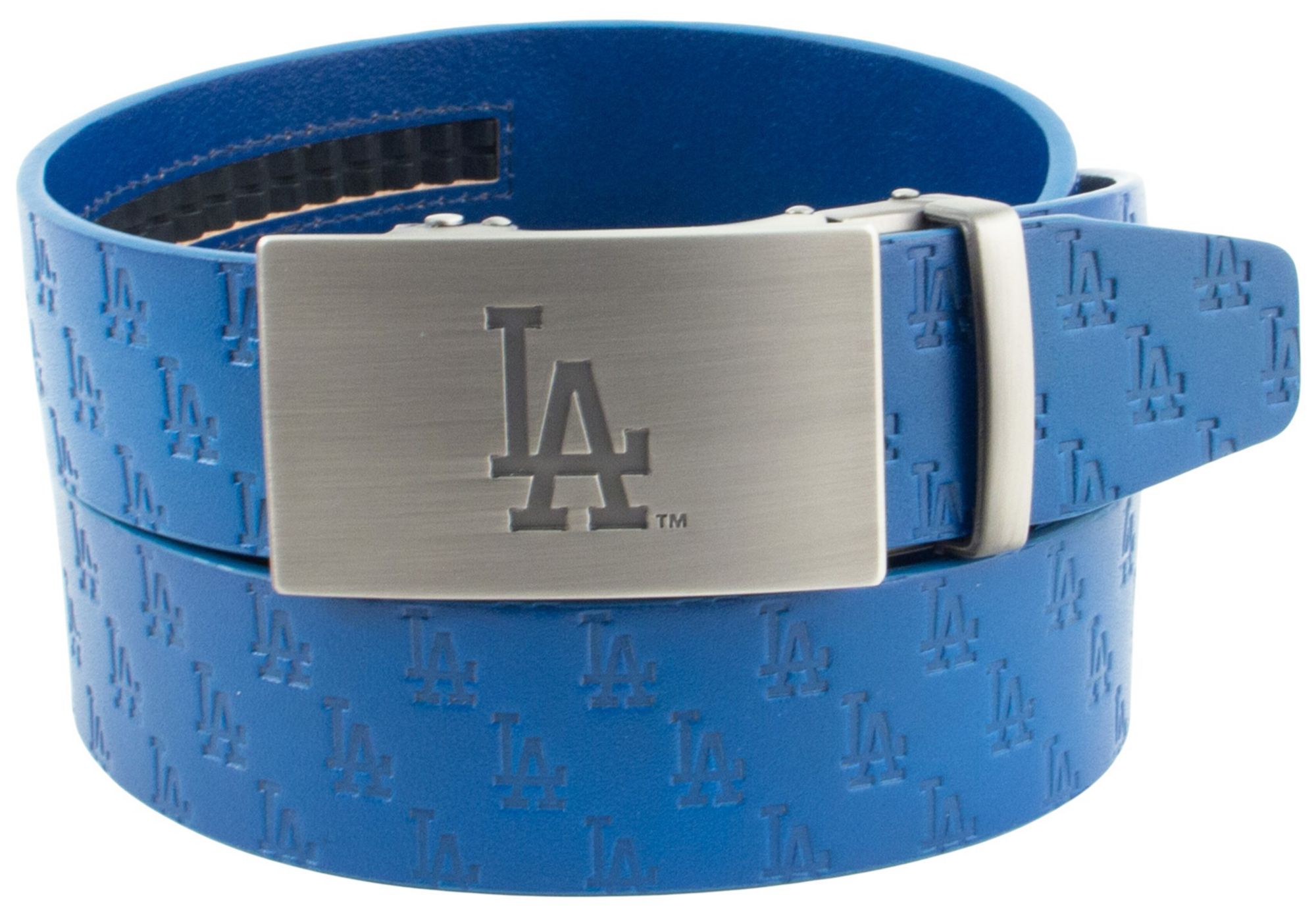 Eagles Wings Adult Los Angeles Dodgers Blue Ratchet Belt