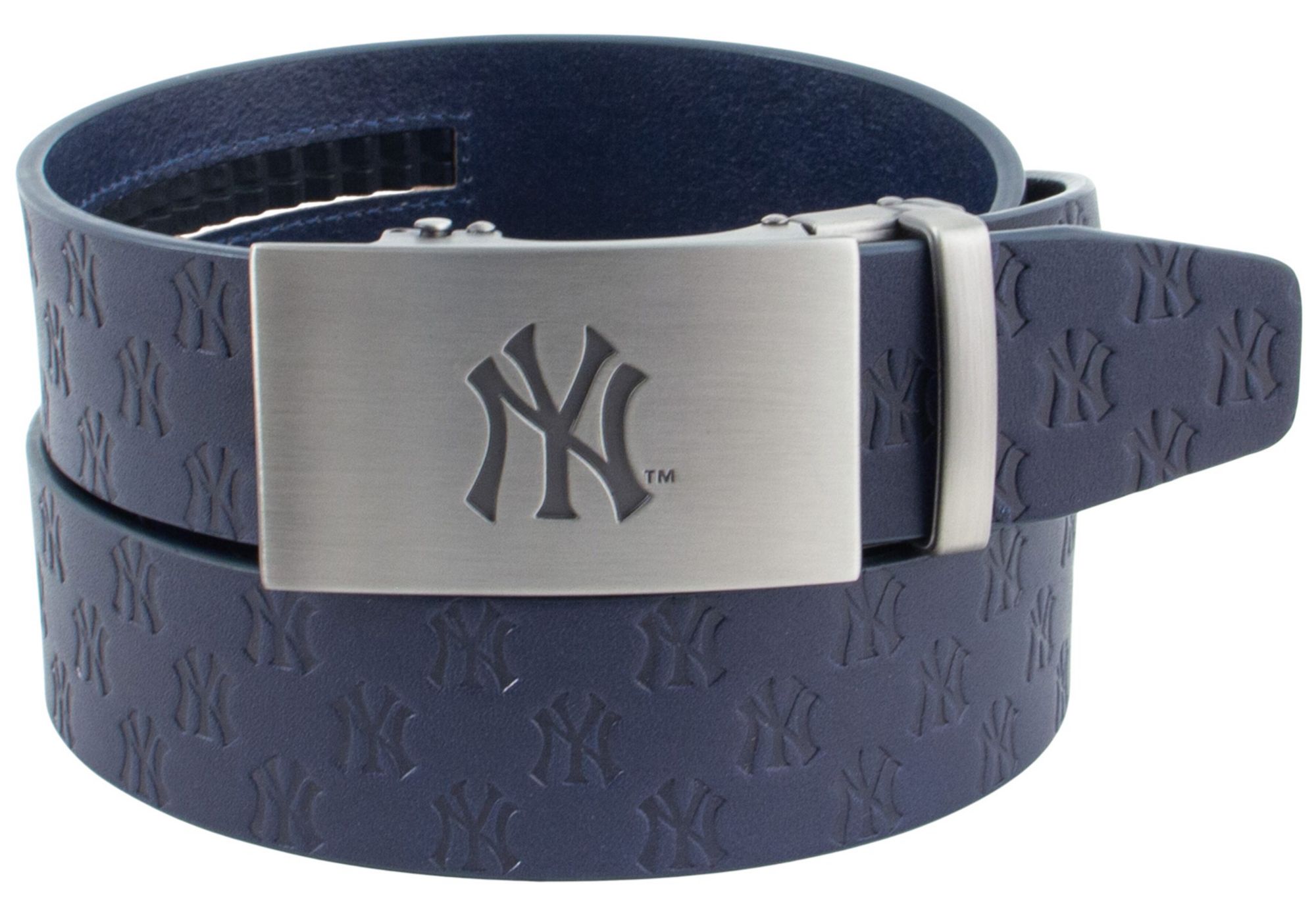 Eagles Wings Adult New York Yankees Navy Ratchet Belt