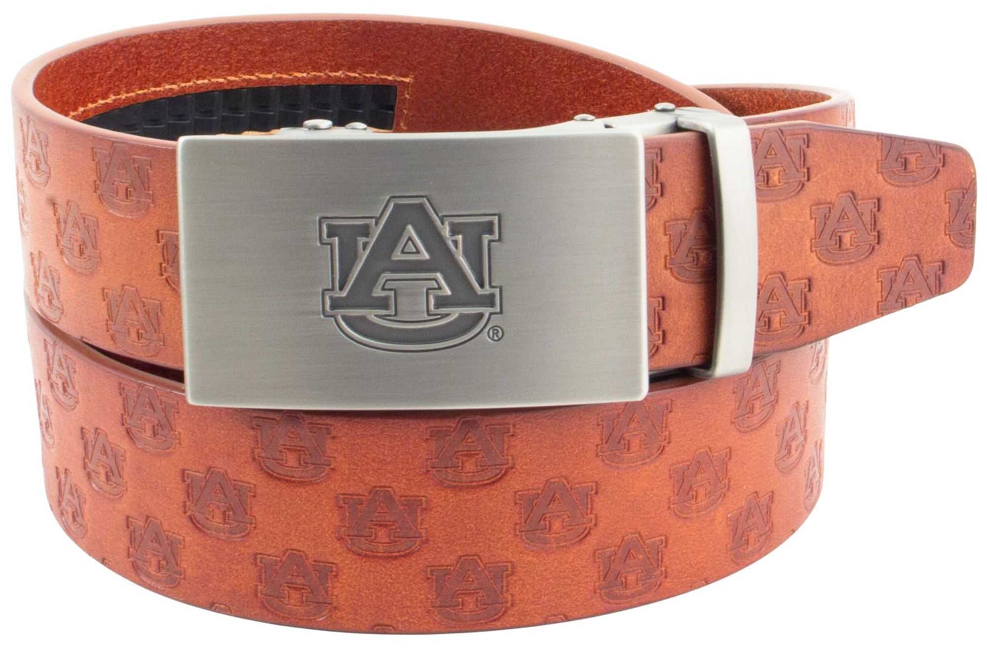 Eagles Wings Adult Auburn Tigers Brown Ratchet Belt