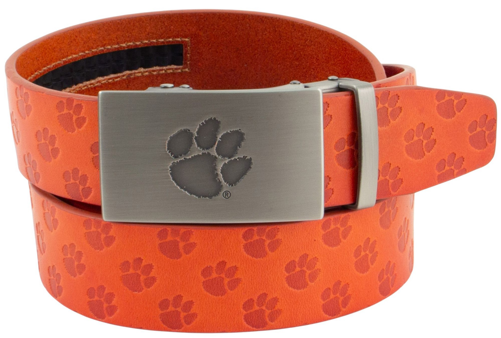 Eagles Wings Adult Clemson Tigers Orange Ratchet Belt
